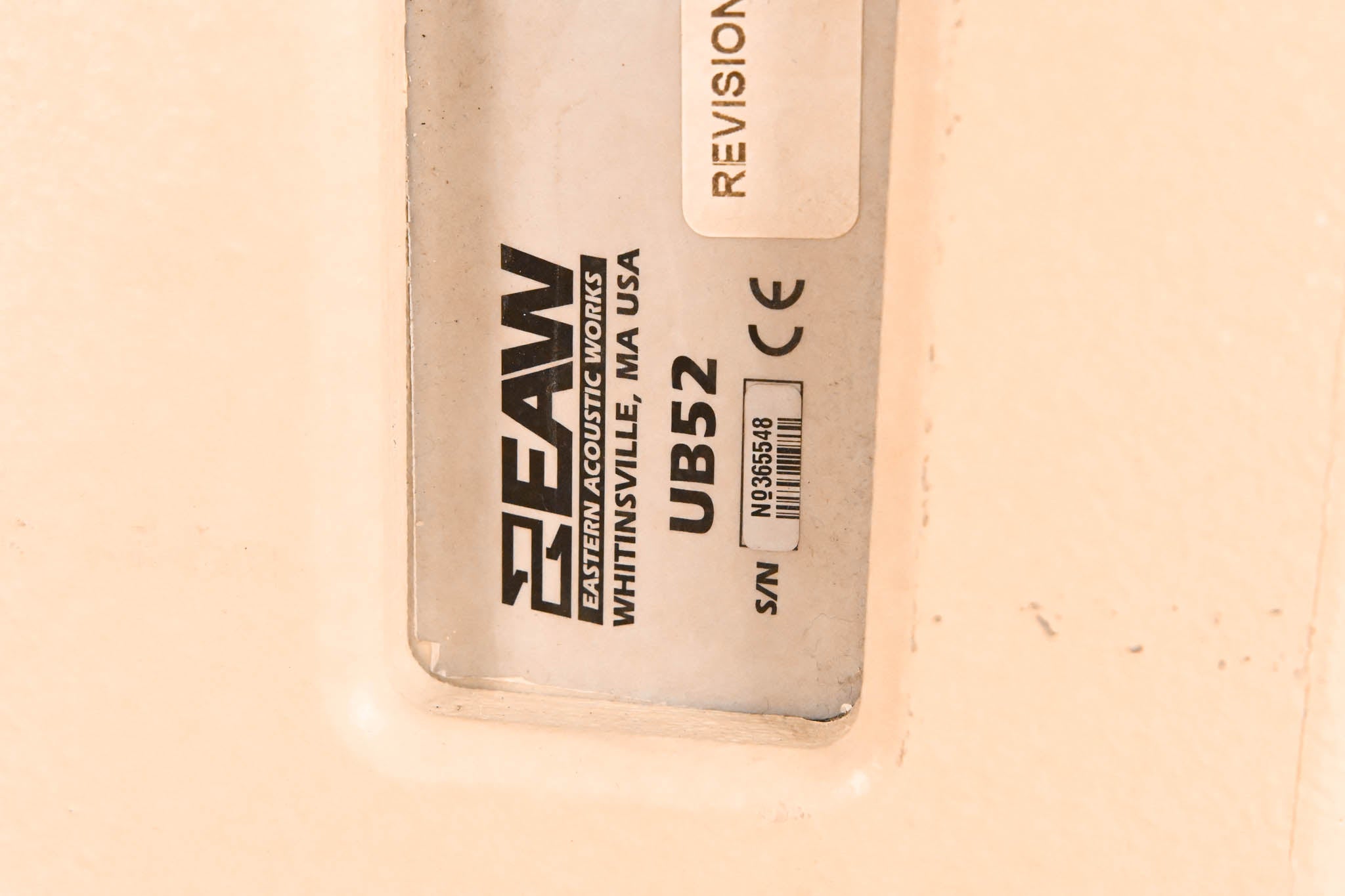 EAW UB52 Two-Way Full-Range Loudspeaker - White (PAIR)