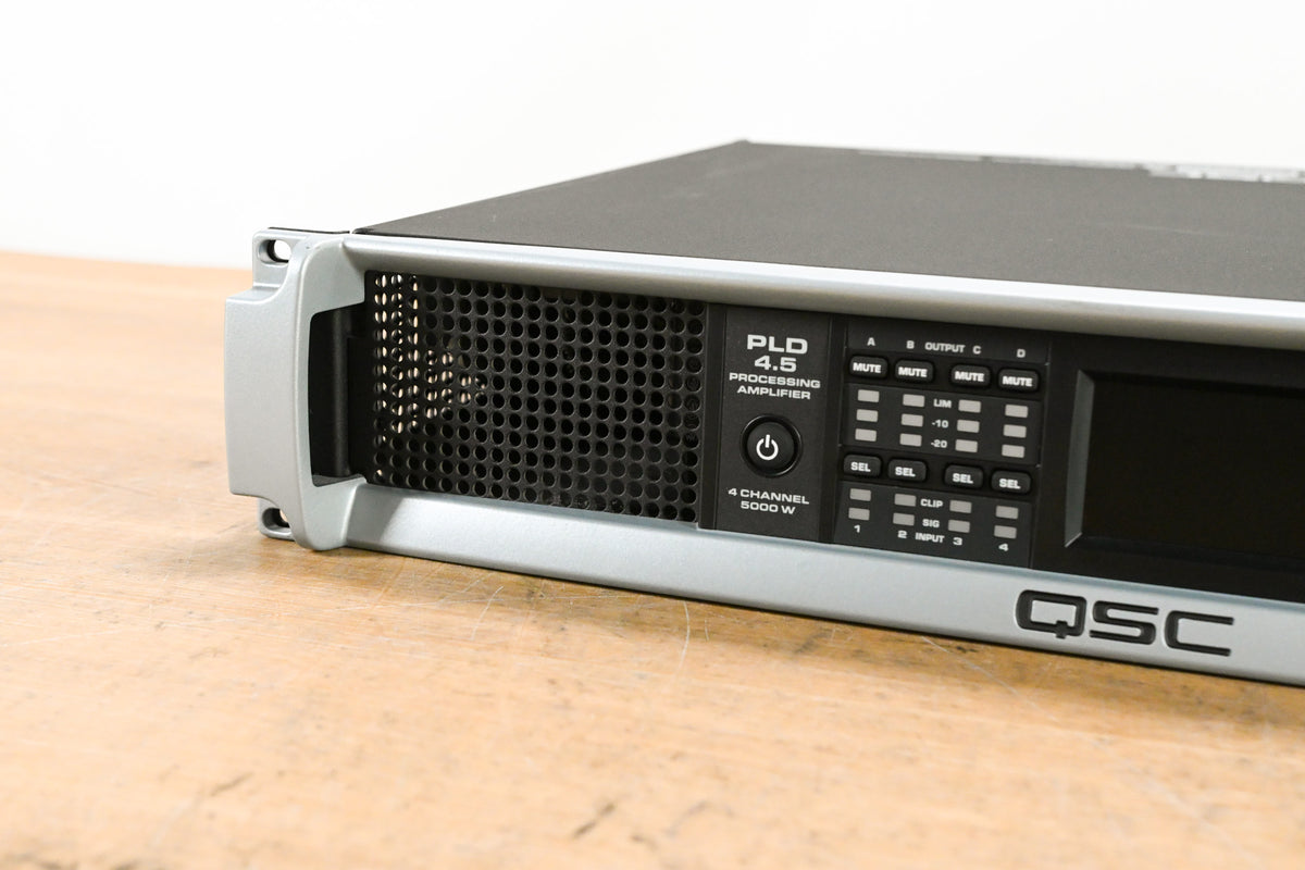 QSC PLD4.5 Four-Channel Power Amplifier with DSP