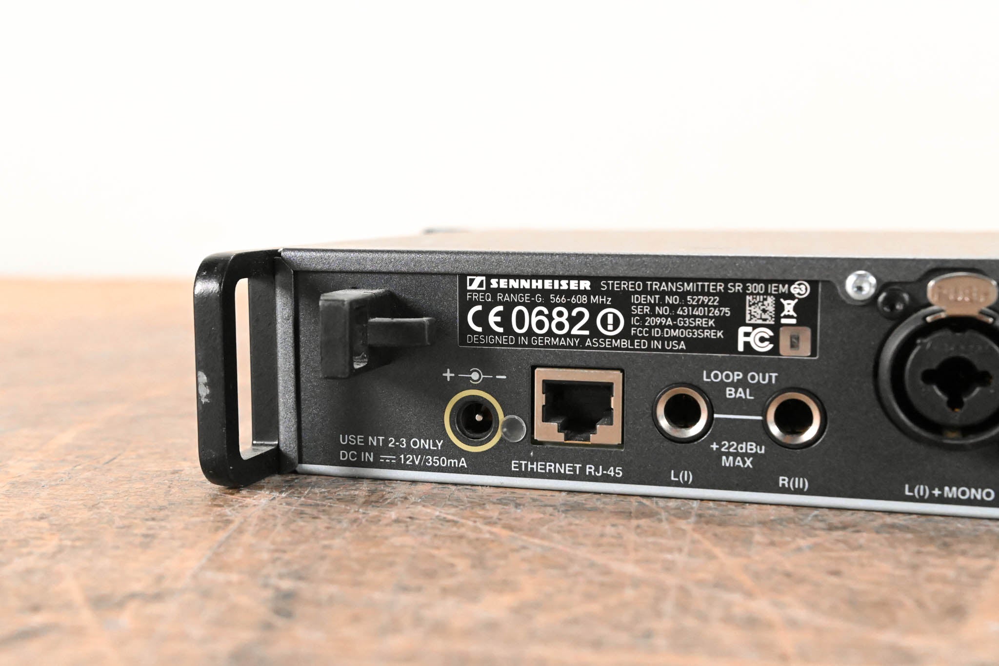 Sennheiser ew 300 IEM G3 Wireless IEM System 566-608 MHz NO POWER SUPPLY
