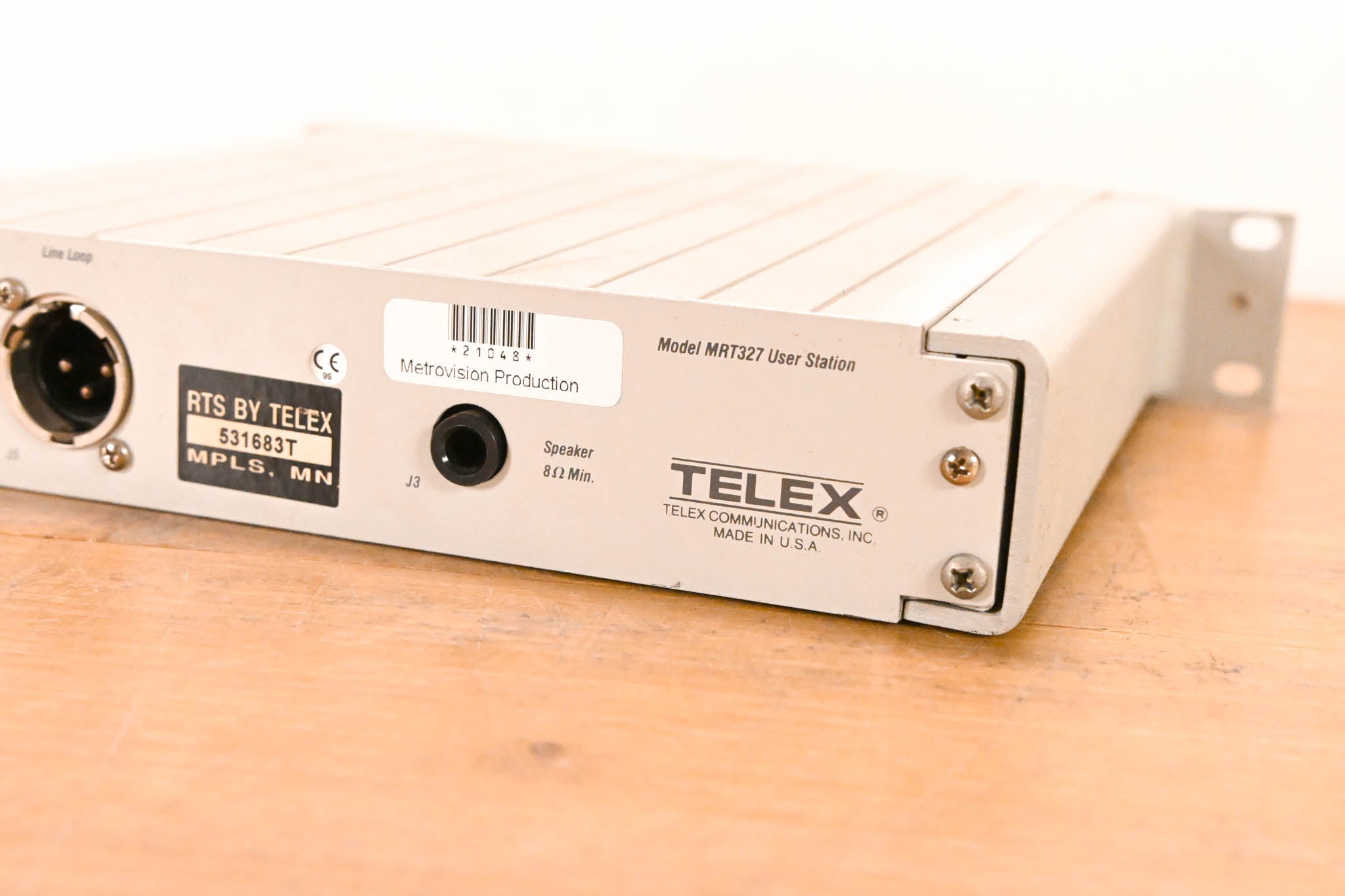 RTS MRT-327 2-Channel Intercom User Station