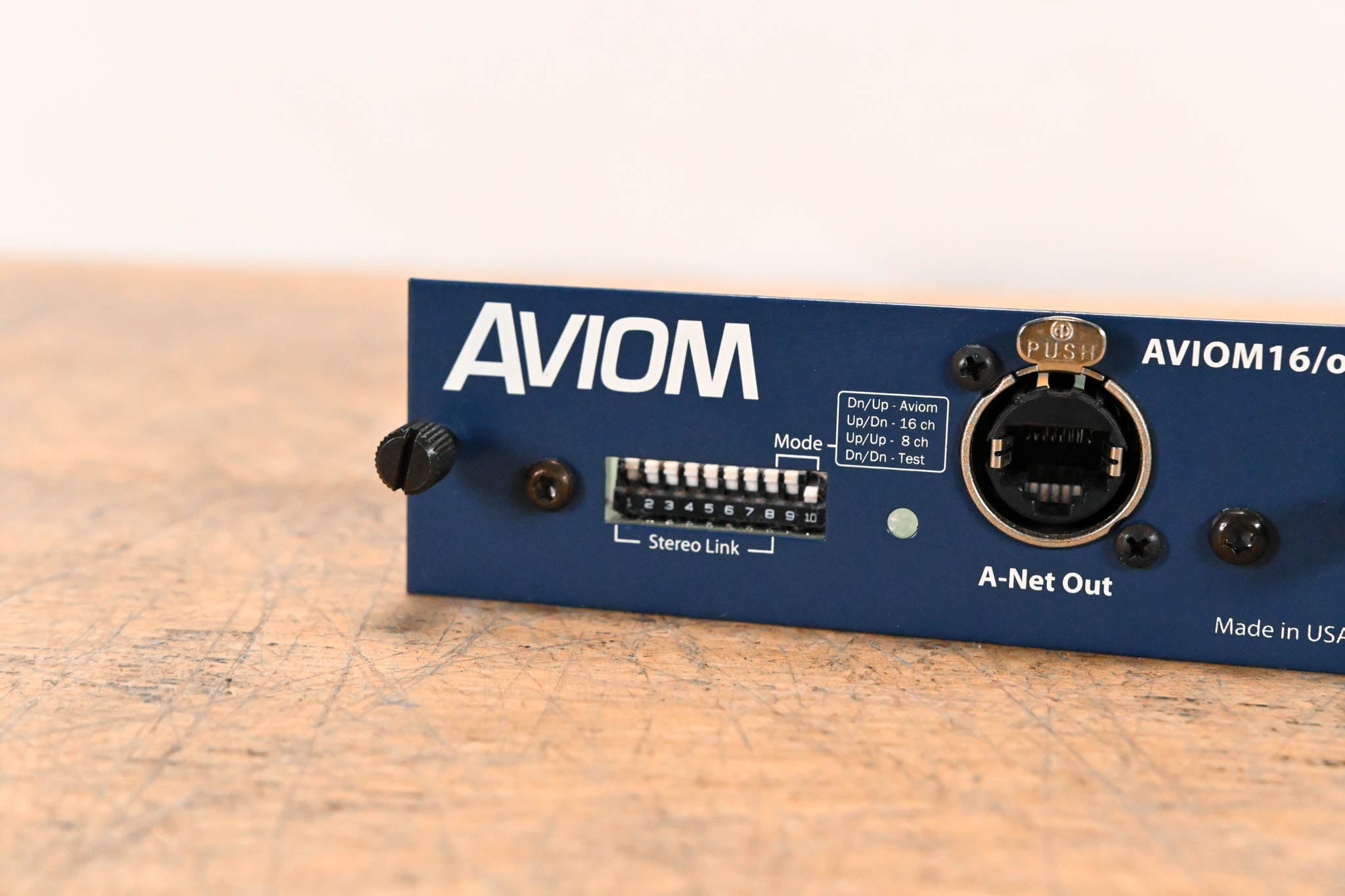 Aviom 16/o-Y1 A-Net Card for Yamaha Digital Products