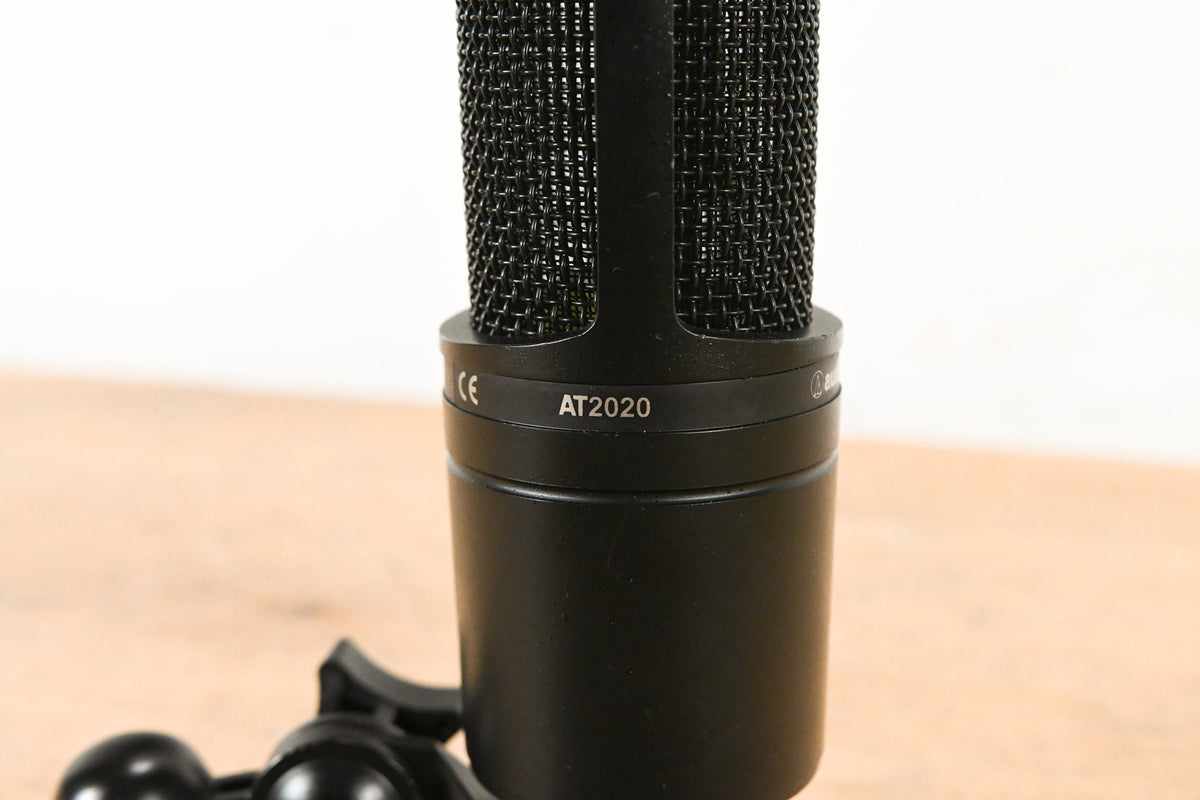 Audio-Technica AT2020 Cardioid Condenser Microphone