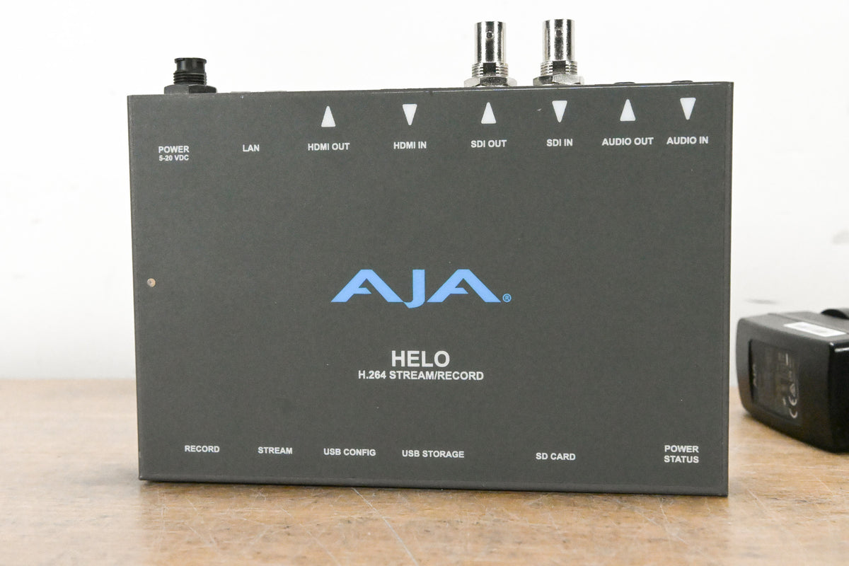 AJA HELO H.264 Streamer and Recorder