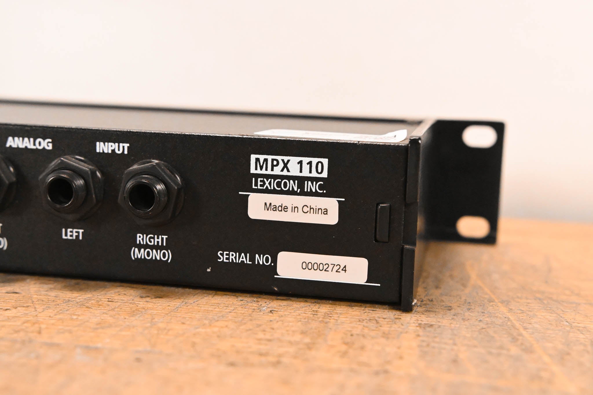 Lexicon MPX110 Dual-Channel Effects Processor