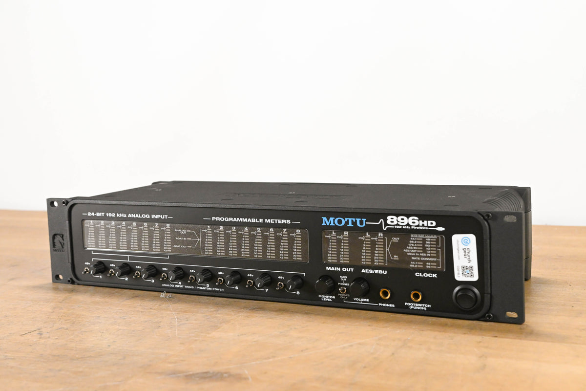 MOTU 896HD 8-Channel FireWire Audio Interface