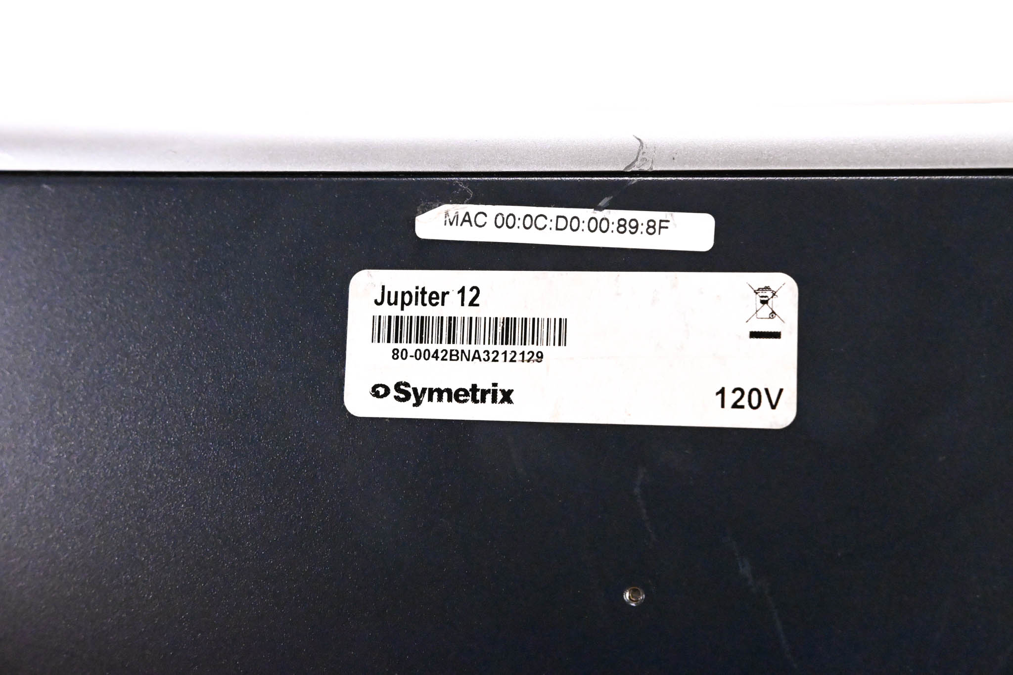 Symetrix Jupiter 12 12 x 4 Digital Signal Processor (NO POWER SUPPLY)