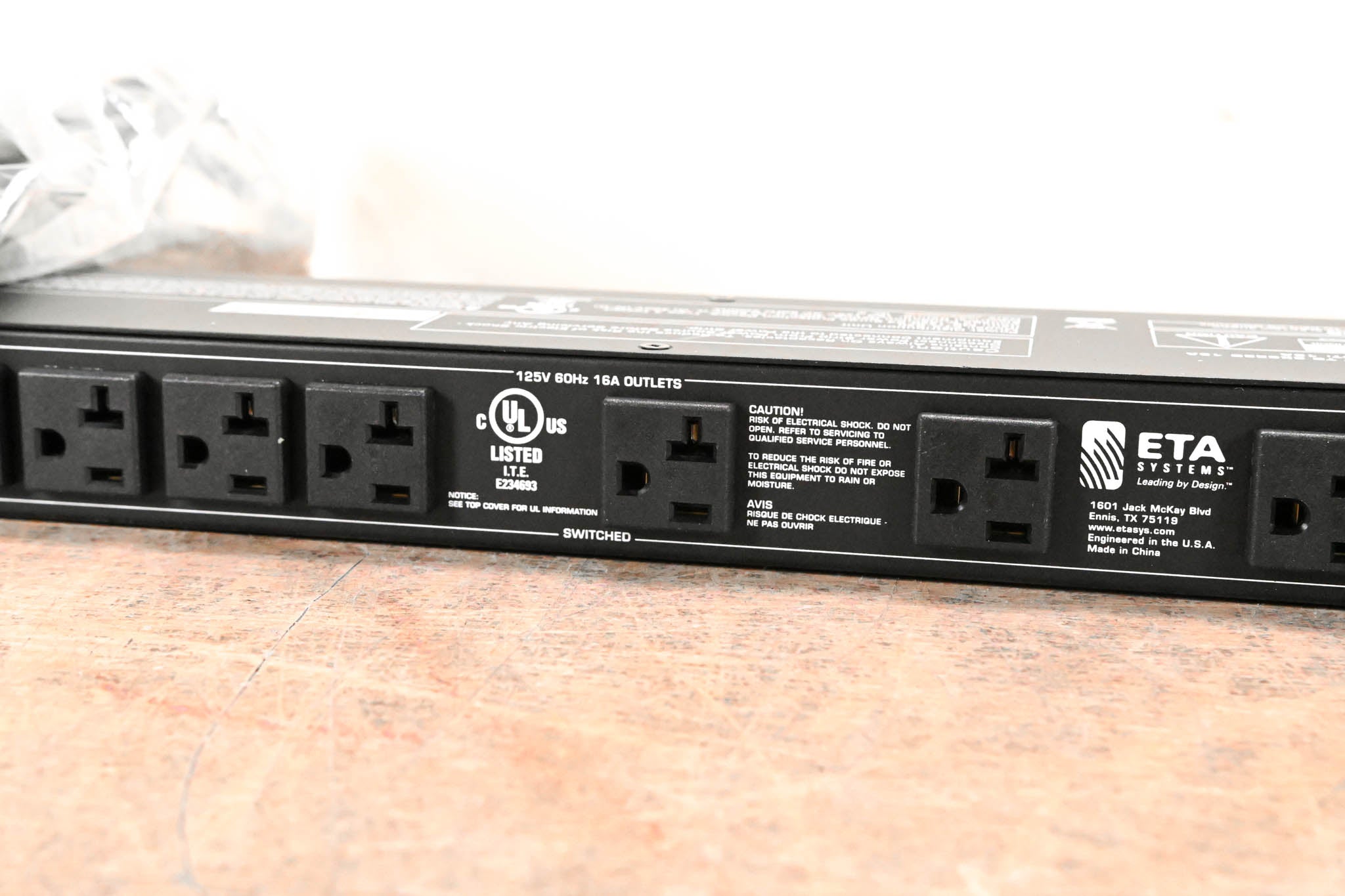 ETA Systems ETA-S20 9-Outlet 20A Power Conditioner and Distribution Unit
