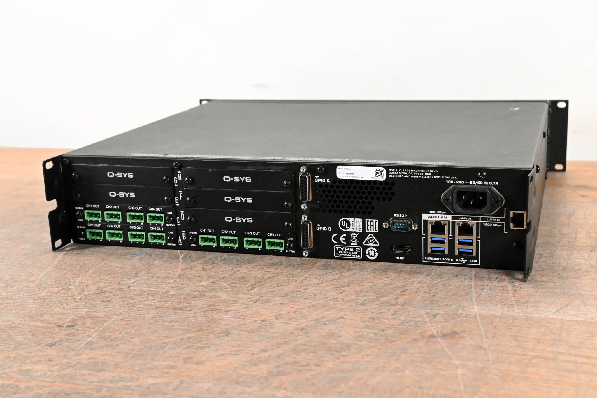 QSC Q-SYS CORE 510i Integrated Core Processor