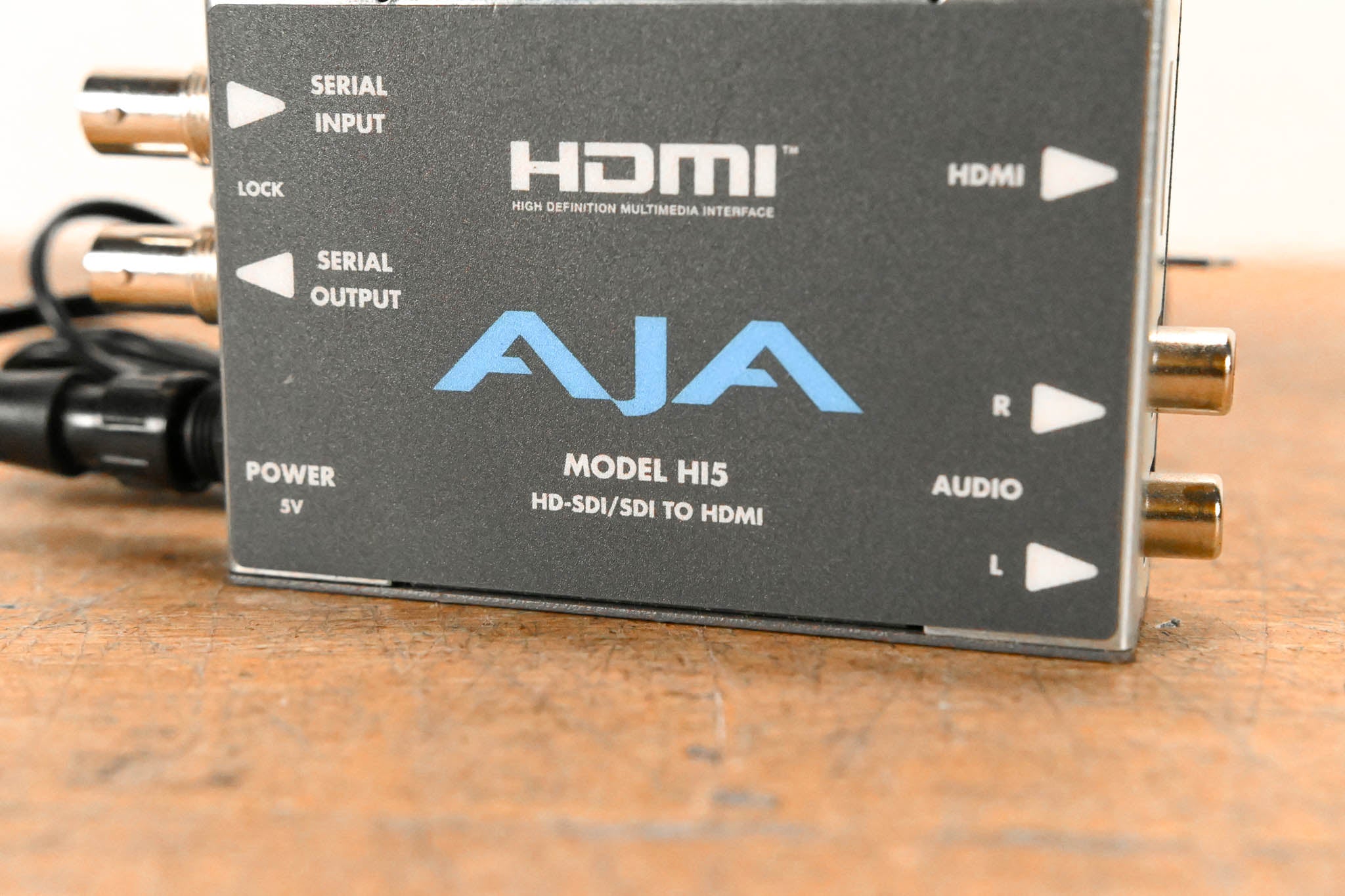 AJA HI5 HD/SD-SDI to HDMI Video and Audio Converter