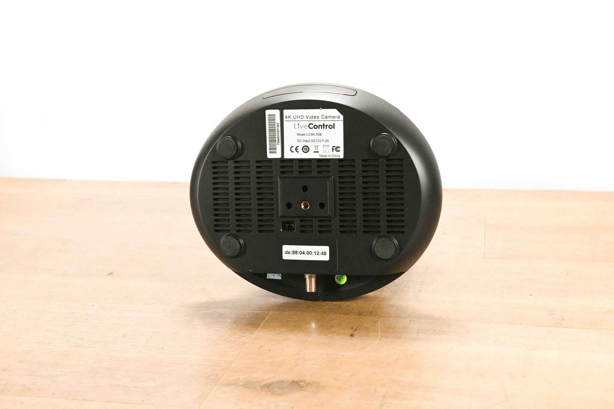 LiveControl LC4K-35B 4K UHD PTZ Video Camera (NO POWER SUPPLY)