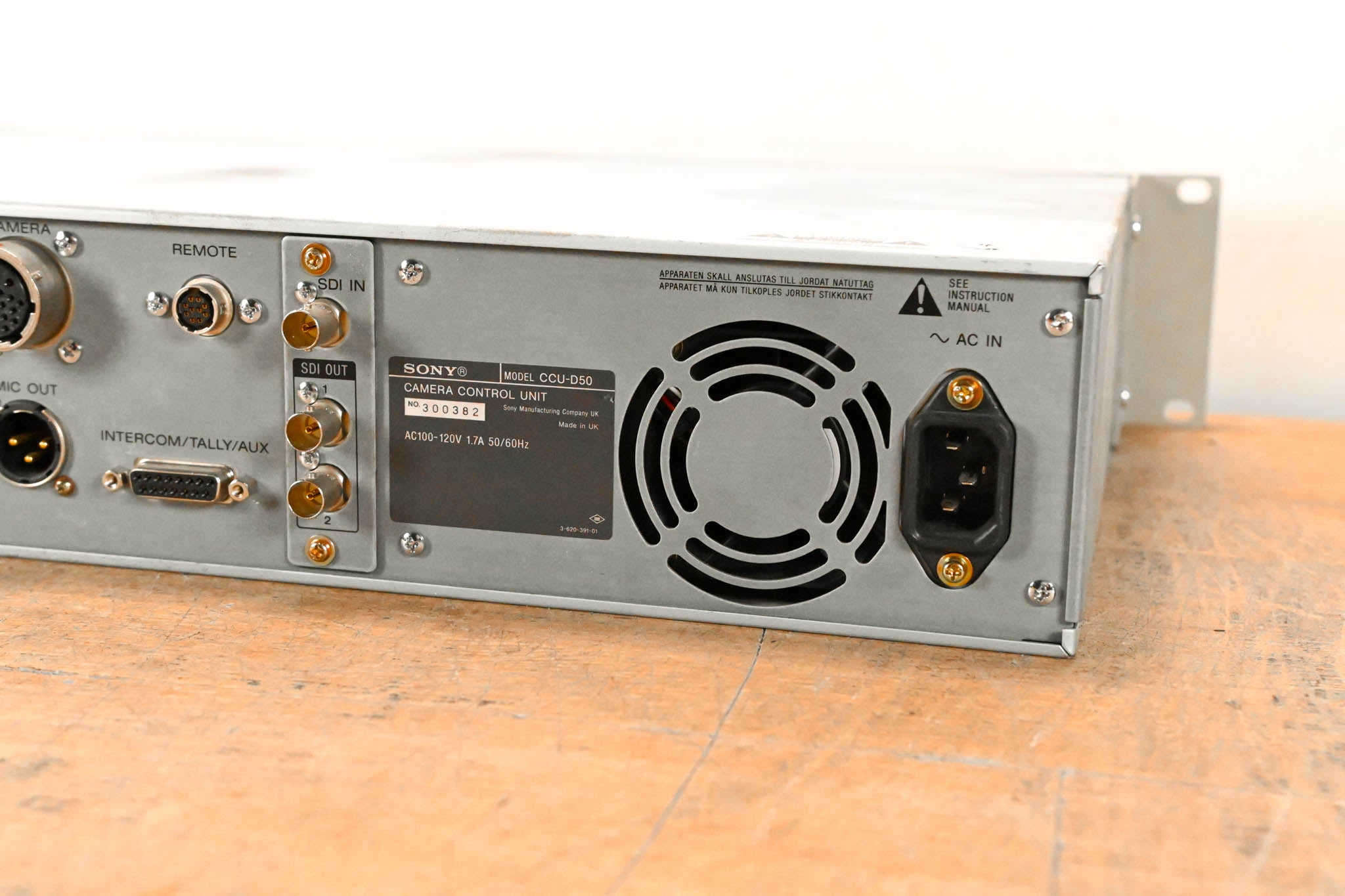 Sony CCU-D50 Camera Control Unit