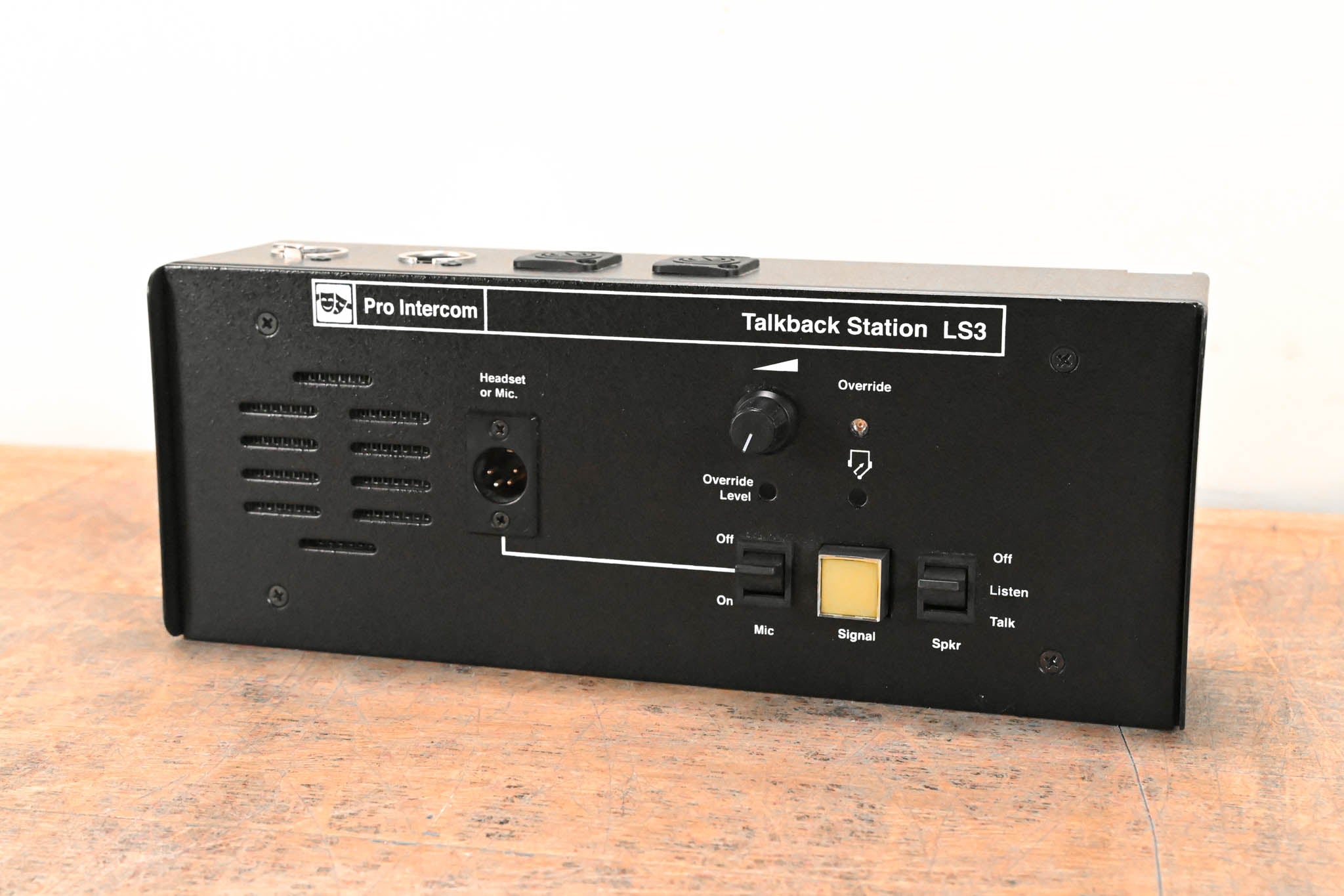 Pro Intercom LS3 Duplex Single-Circuit Talkback Loudspeaker Station CG01J18