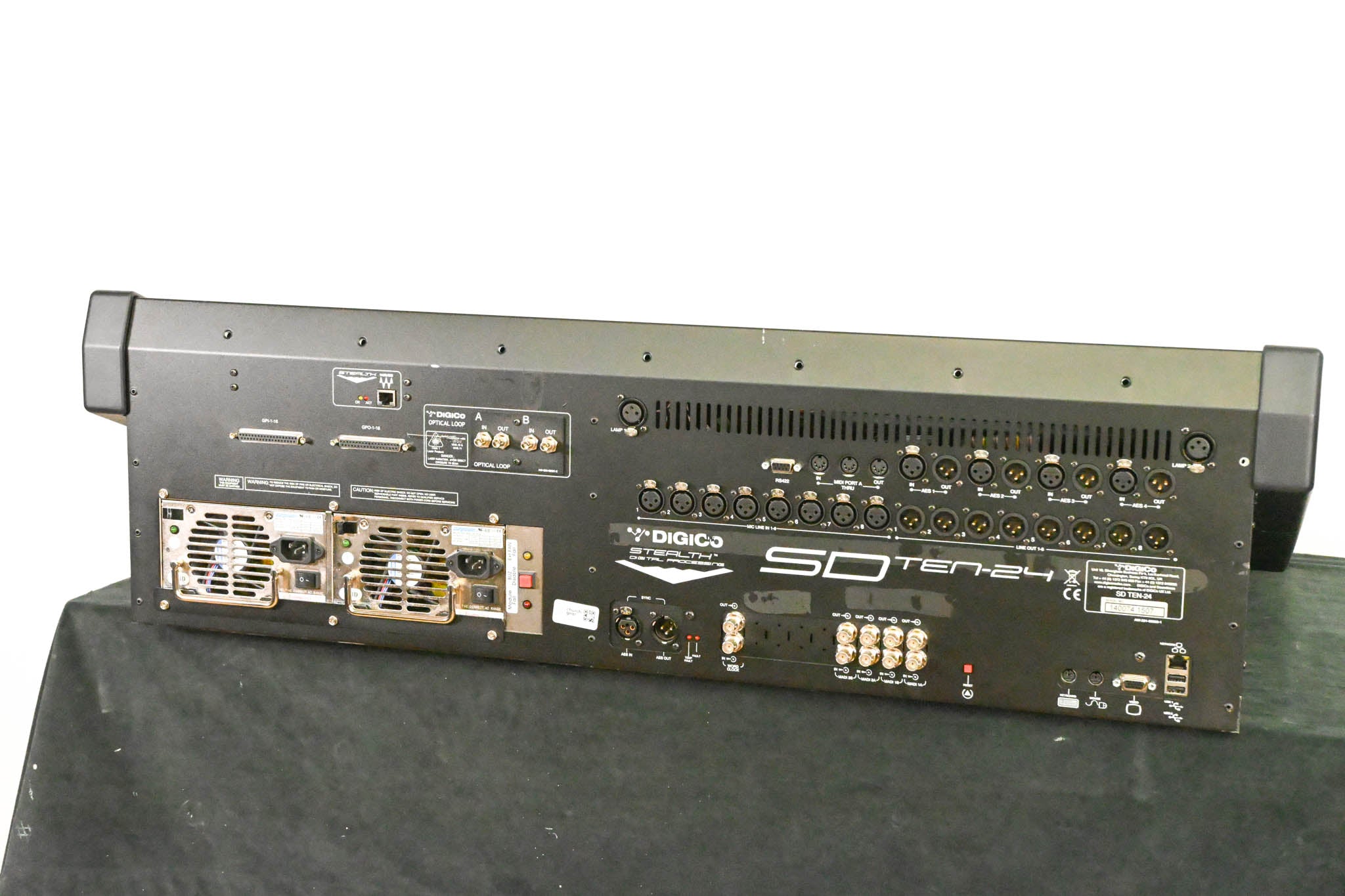 DiGiCo SD10-24 Digital Mixing Console w/ Waves Card + ST Optical