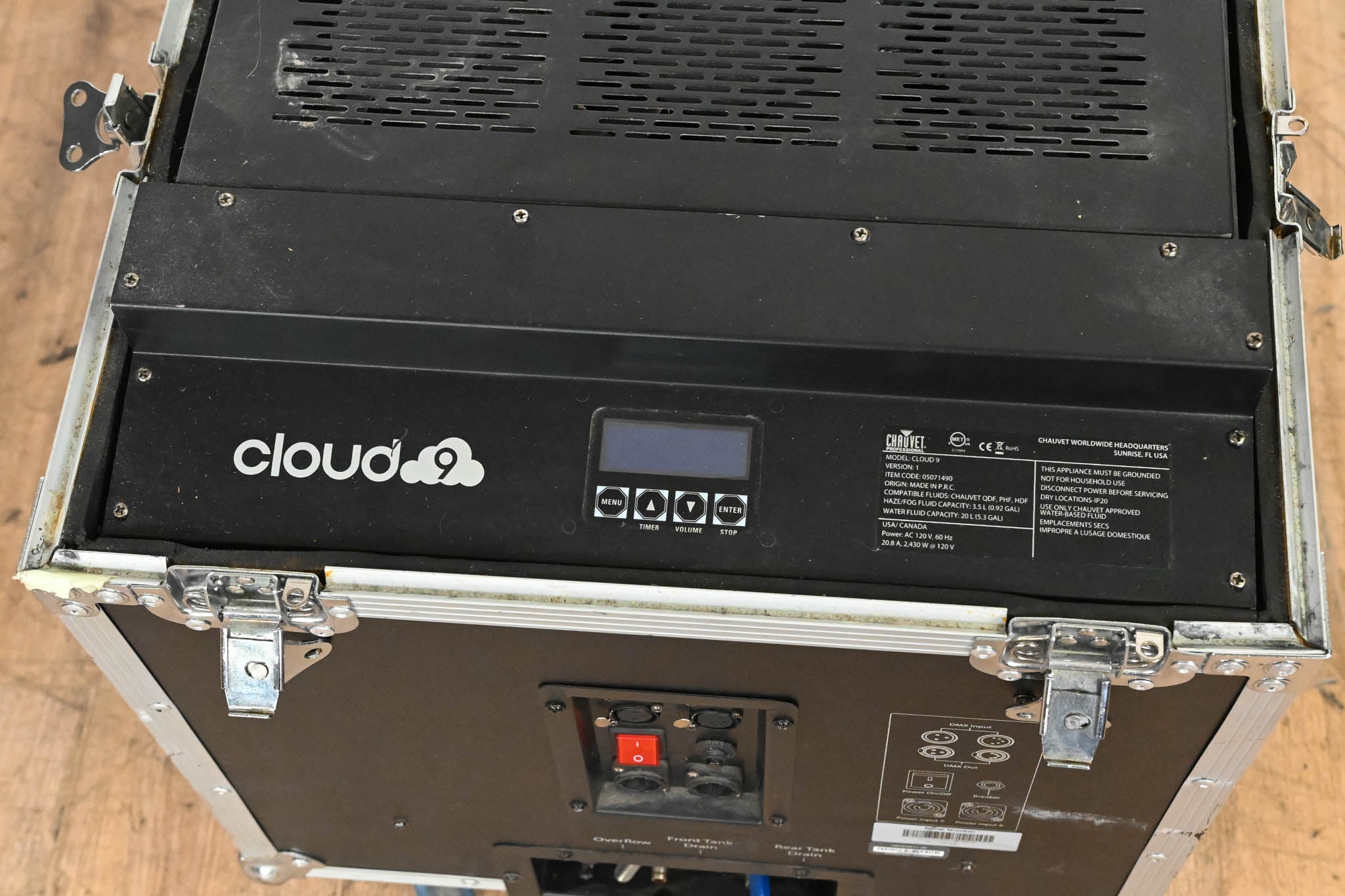 Chauvet Cloud 9 Low-Lying Fog Machine