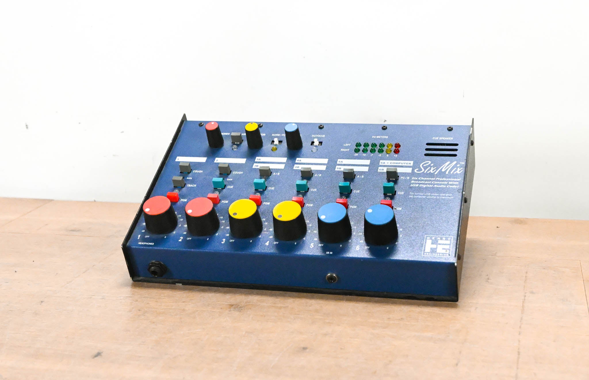 Henry Engineering SixMix 6-Channel Radio Station Broadcast Mixer