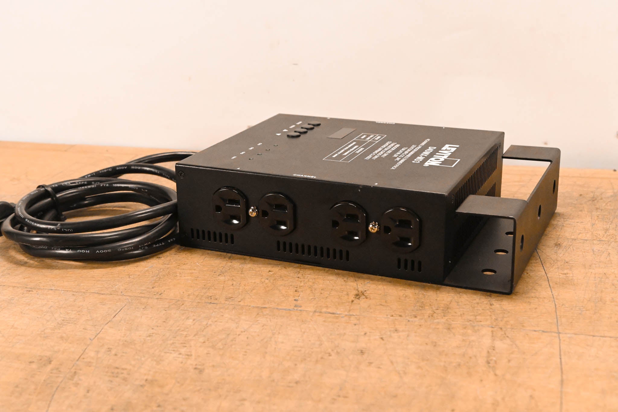 Leviton D4DMX-MD3 4-Channel Programmable Dimmer Pack