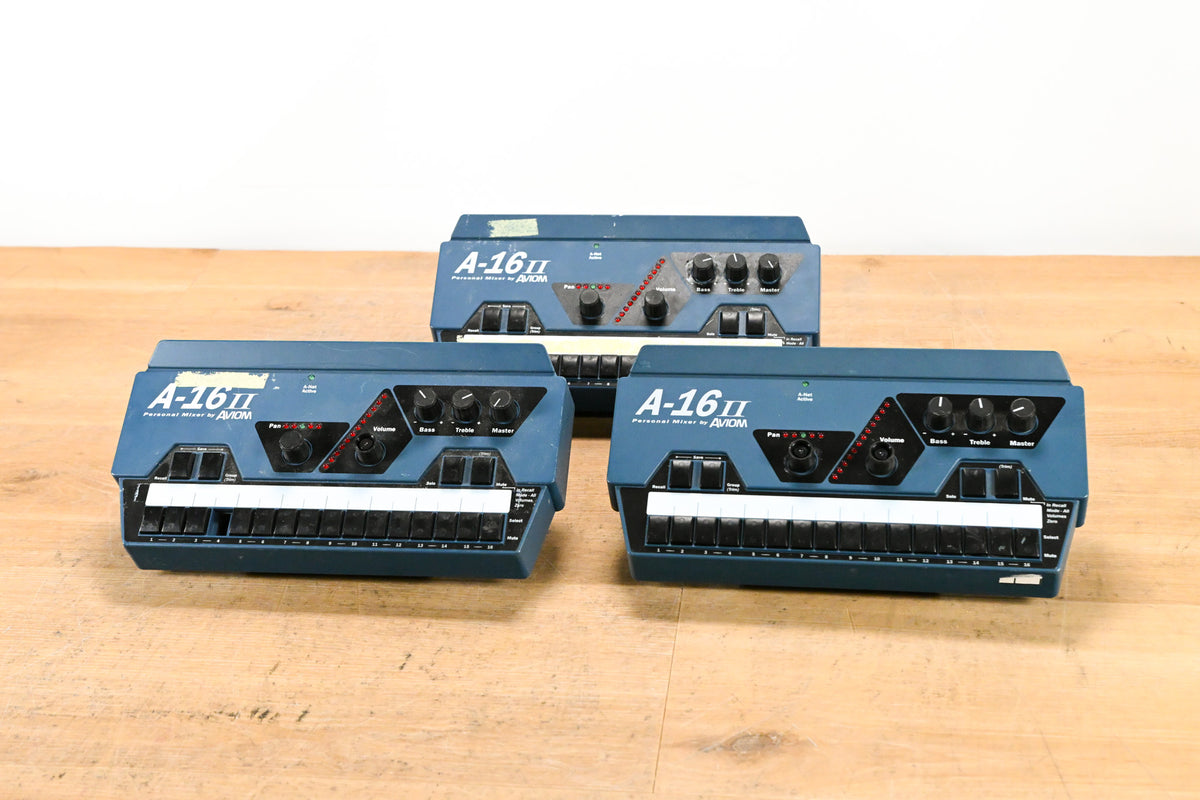 Aviom A-16II Personal Mixer (Pack of 3)