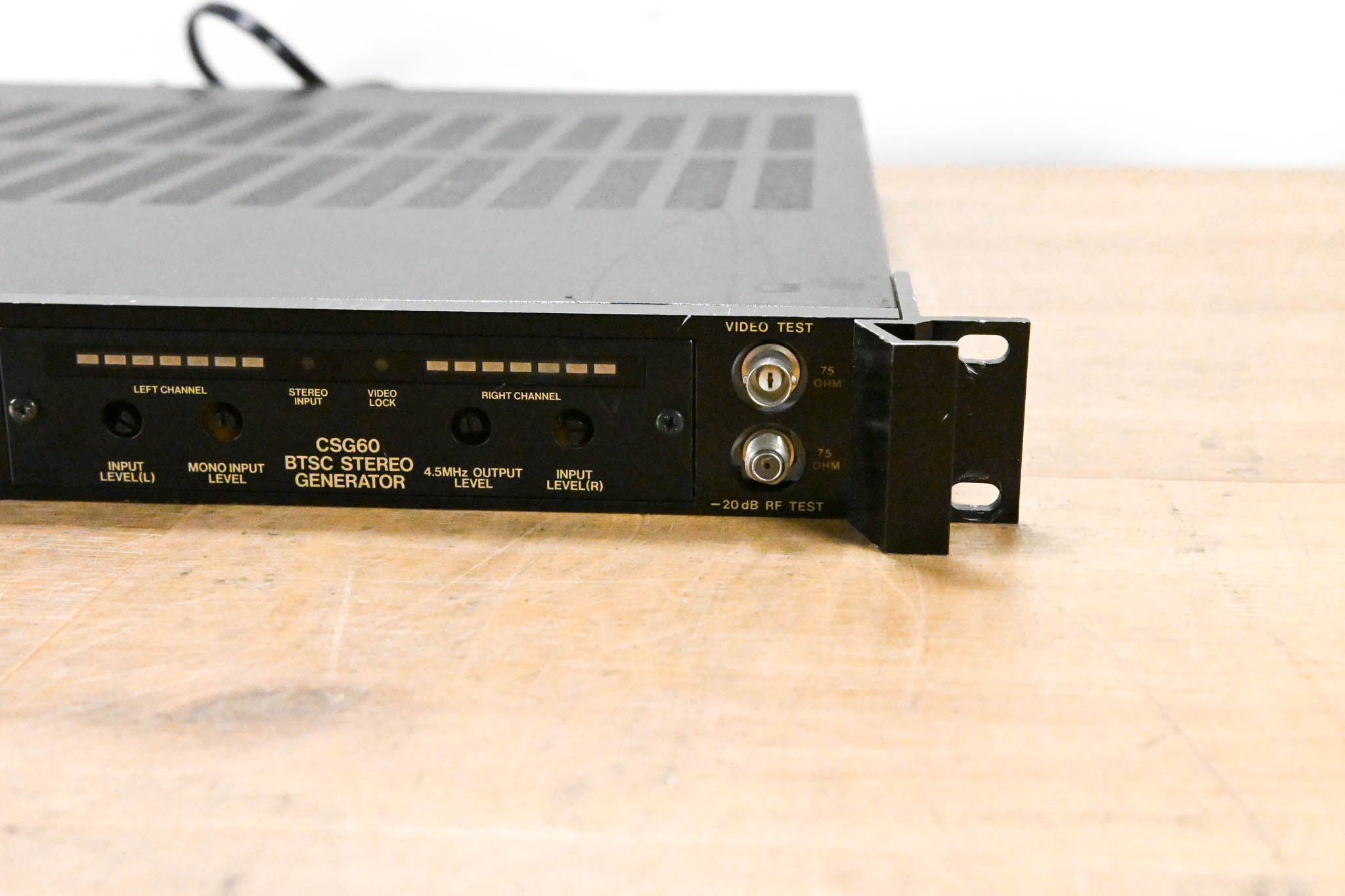 Standard TVM 550 TV/CATV Modulator w/ CSG60 BTSC Stereo Generator
