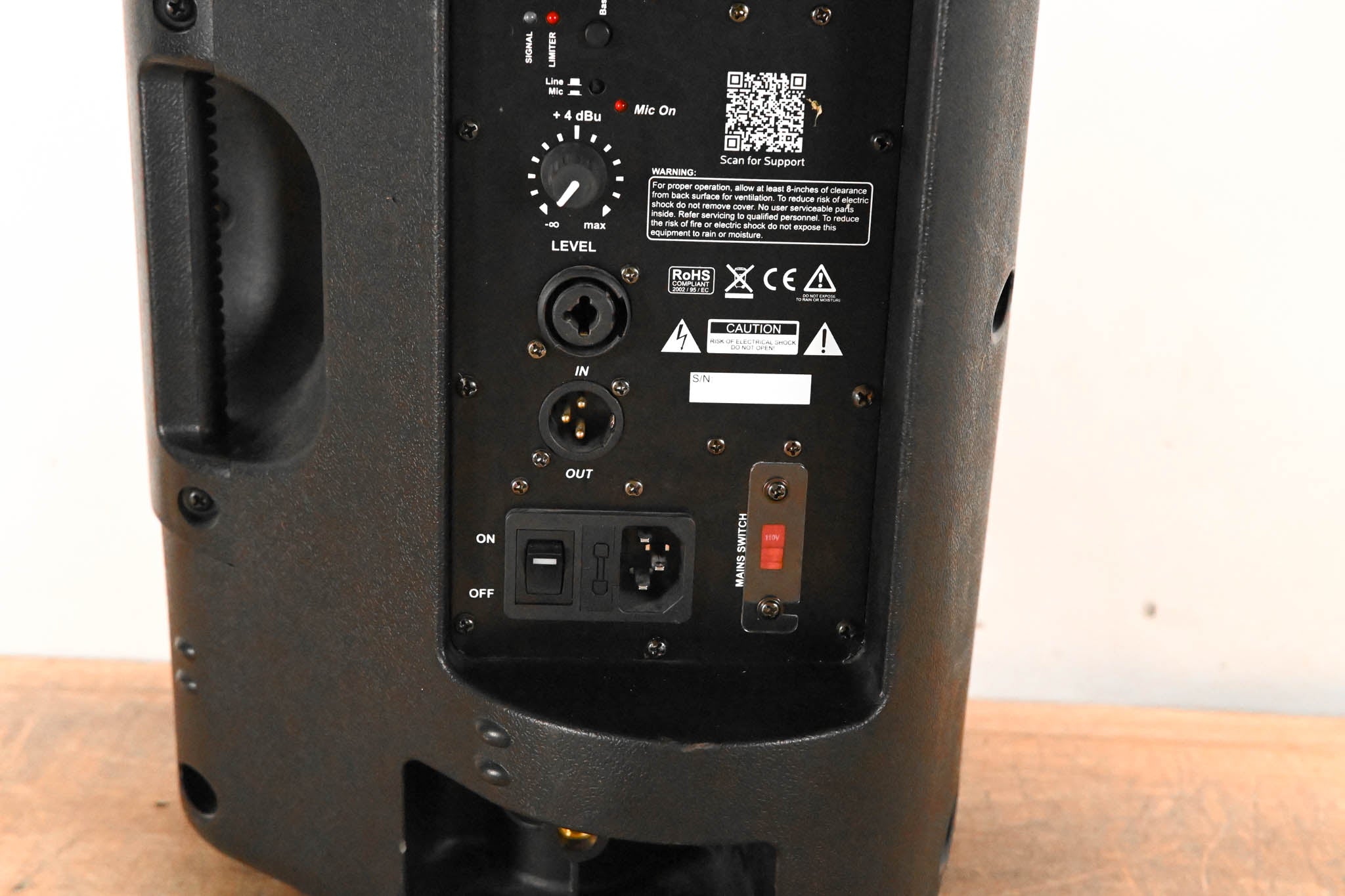 Galaxy Audio GPS-8 8" 200W Powered Personal Monitor