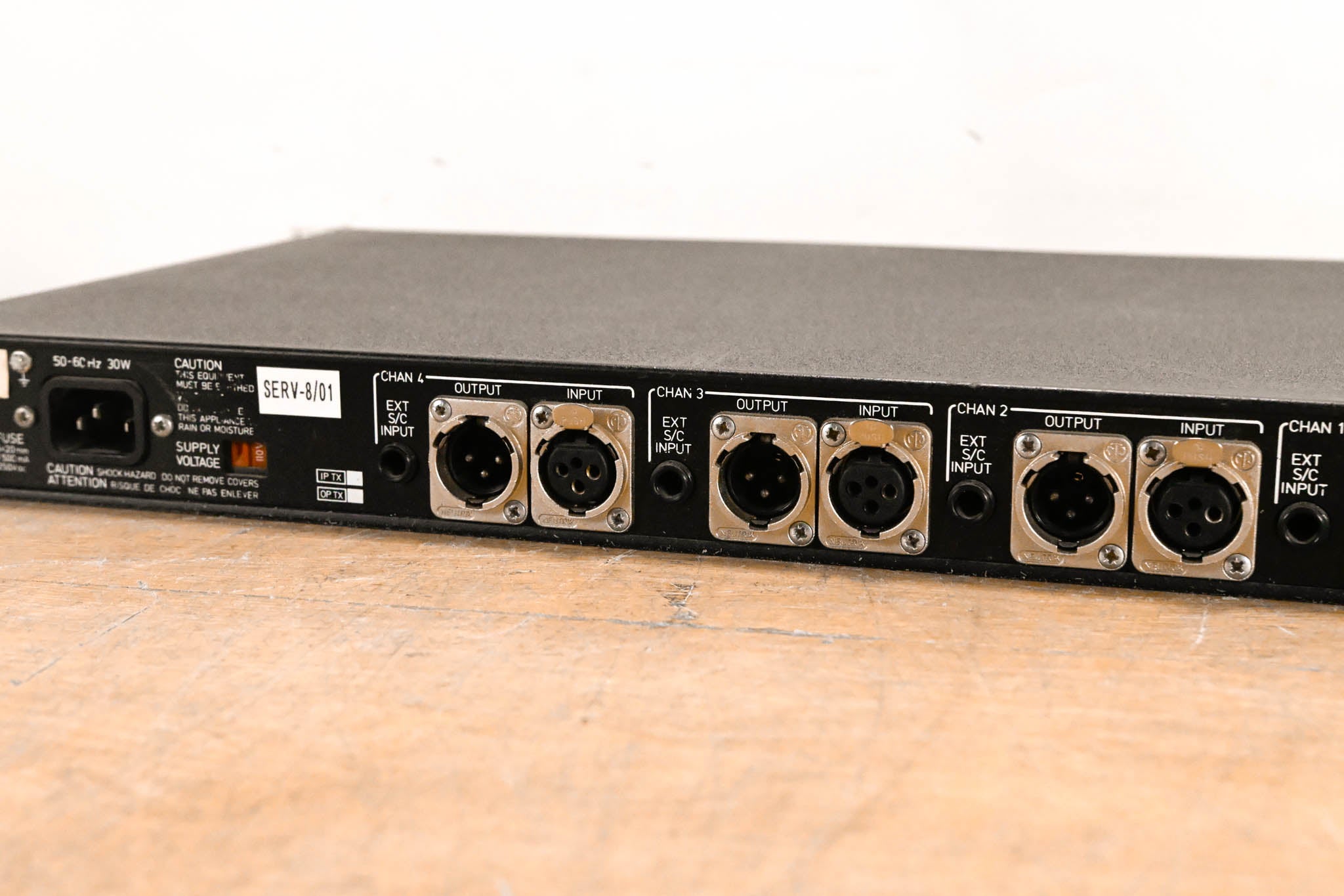 Klark Teknik DN504 Quad Compressor Limiter