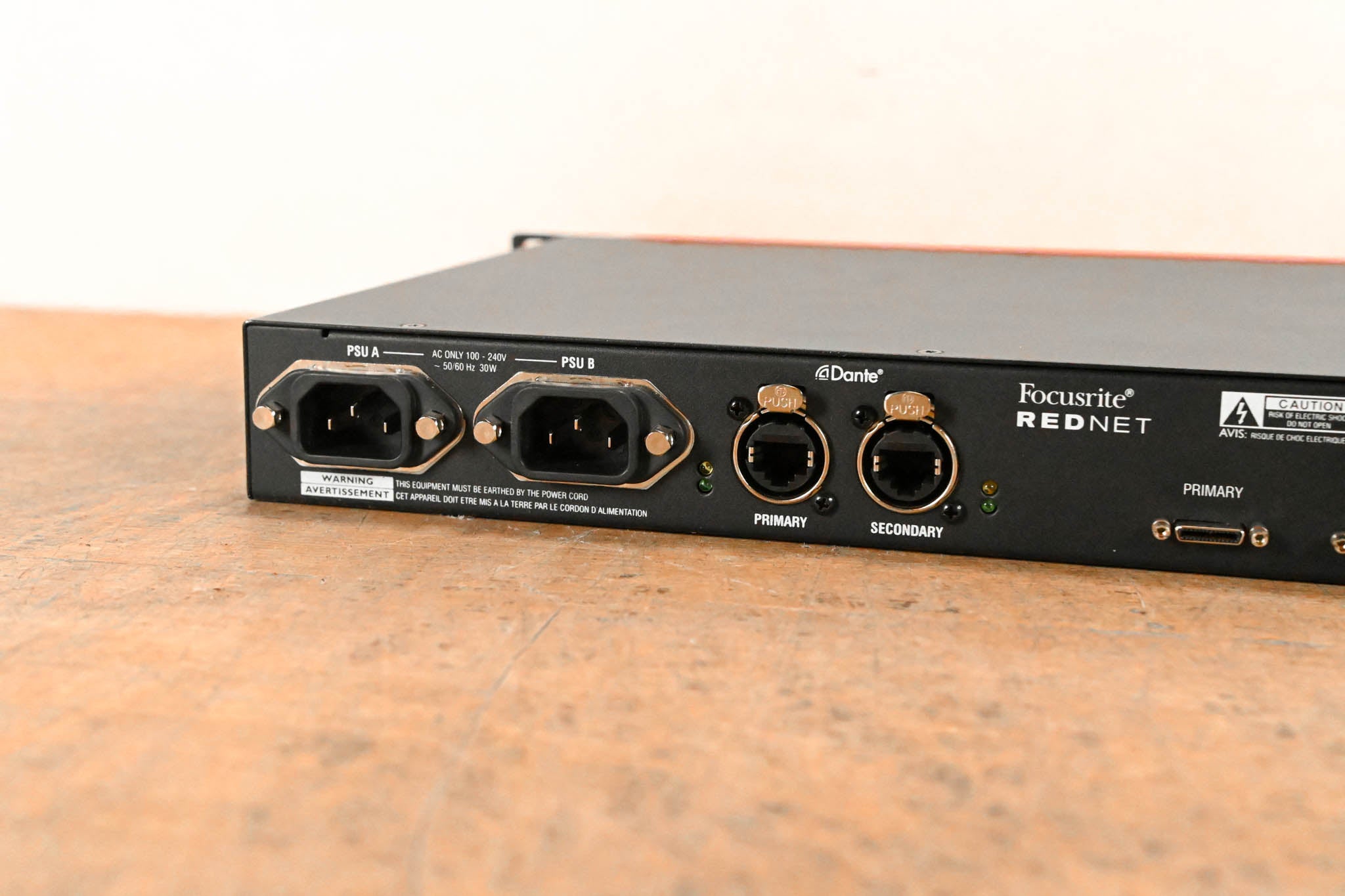 Focusrite RedNet HD32R 32 x 32 Dante Network Digital I/O HD Bridge