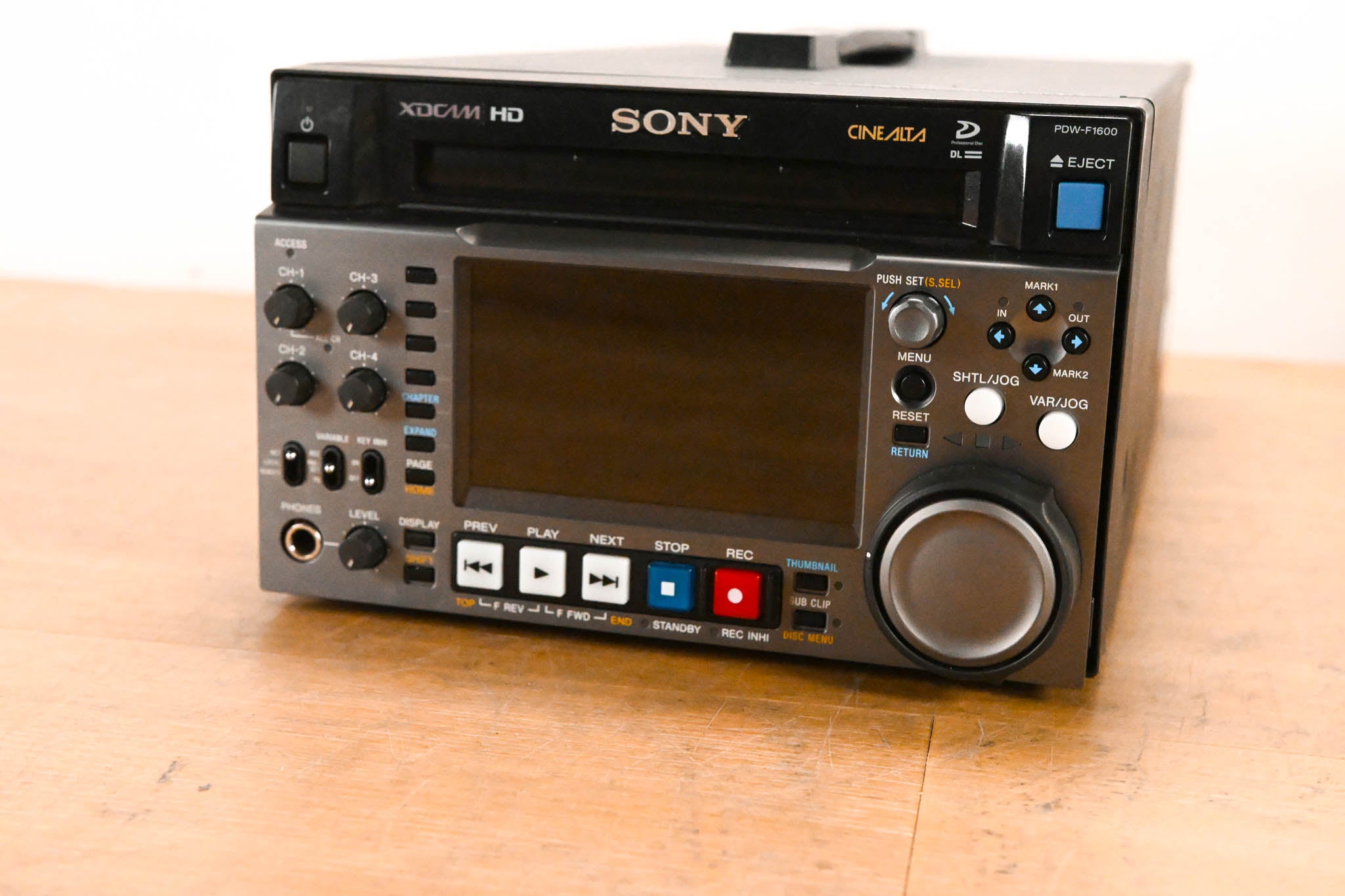 Sony PDW-F1600 XDCAM HD Player/Recorder