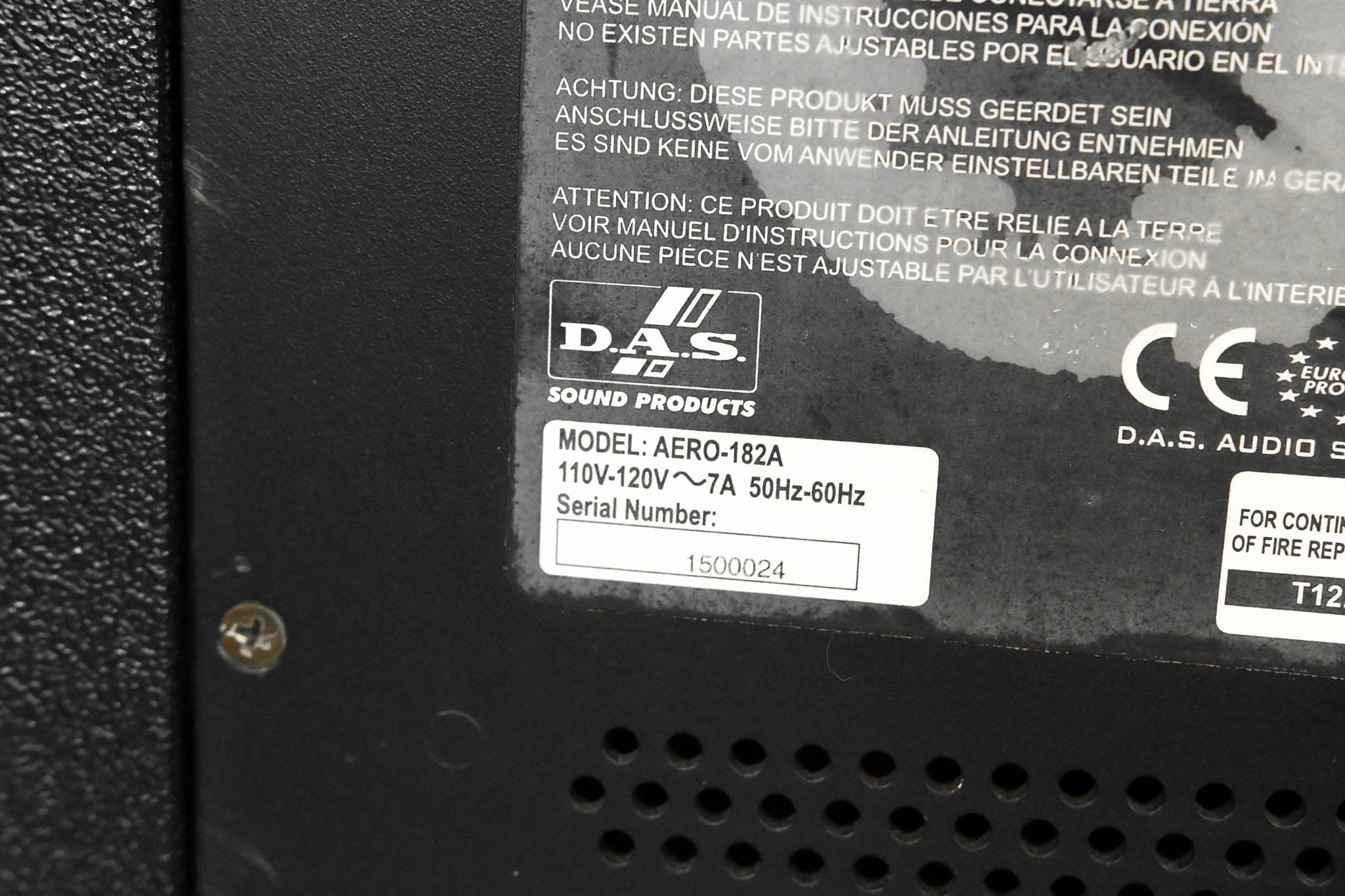 D.A.S. Aero 182A Line Array Series Subwoofer