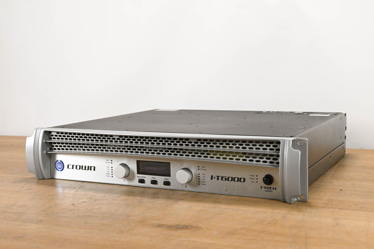 Crown I-Tech 6000 2-Channel Power Amplifier