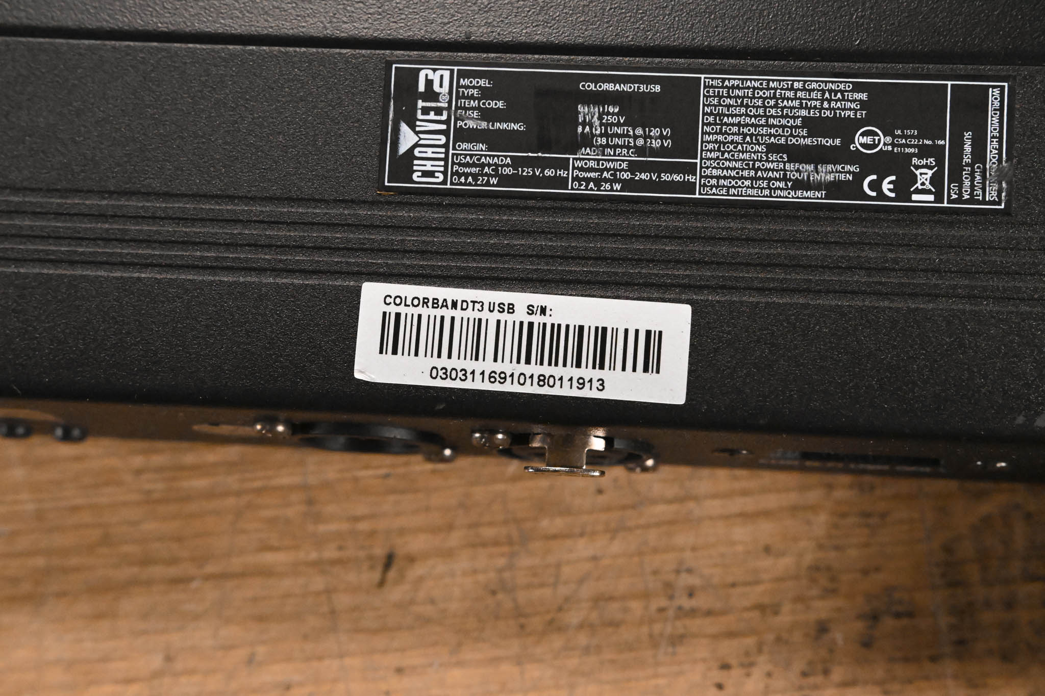 Chauvet COLORband T3USB Linear RGB Wash Light