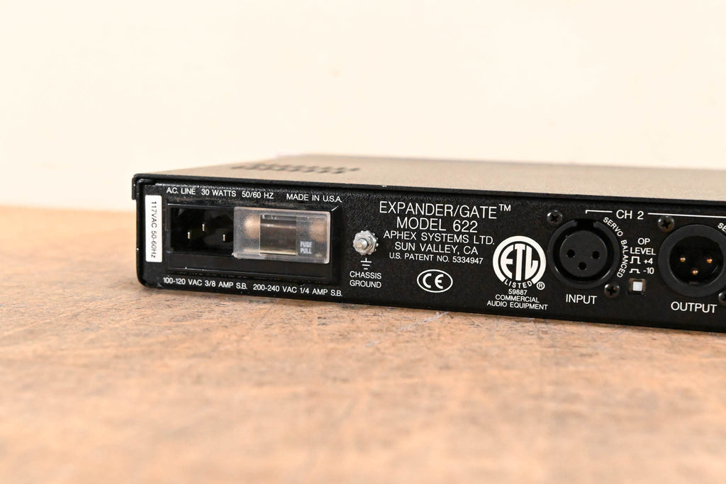 DTM・DAW APHEX EXPANDER GATE MODEL 622 Aphex Model 622 Expander/Gate CG01MYB