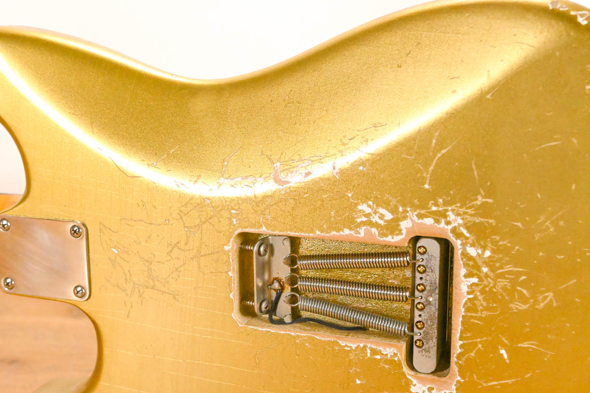 TMG Dover Custom S-Style HSS - Aged Aztec Gold