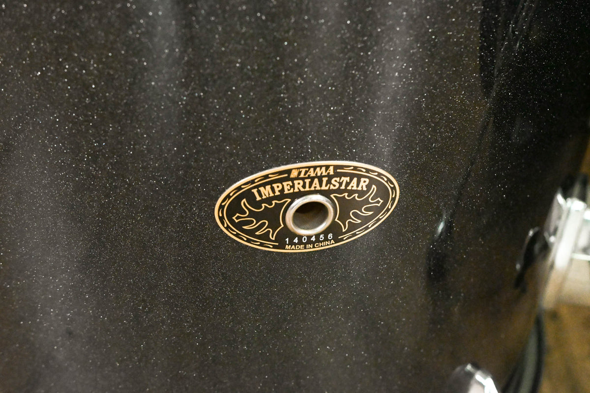 Tama Imperialstar 4-Piece Drum Kit - Black Sparkle