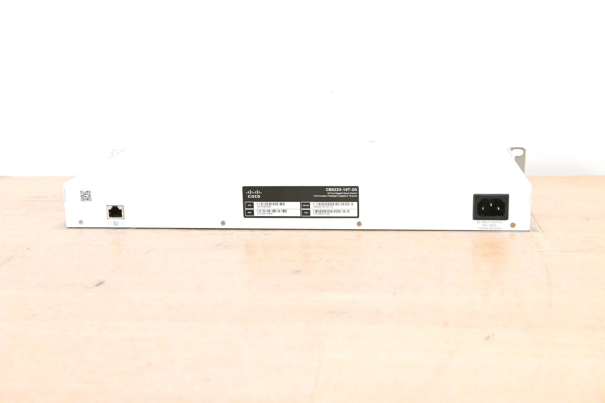 Cisco CBS220-16T-2G 16-Port Gigabit Smart Switch
