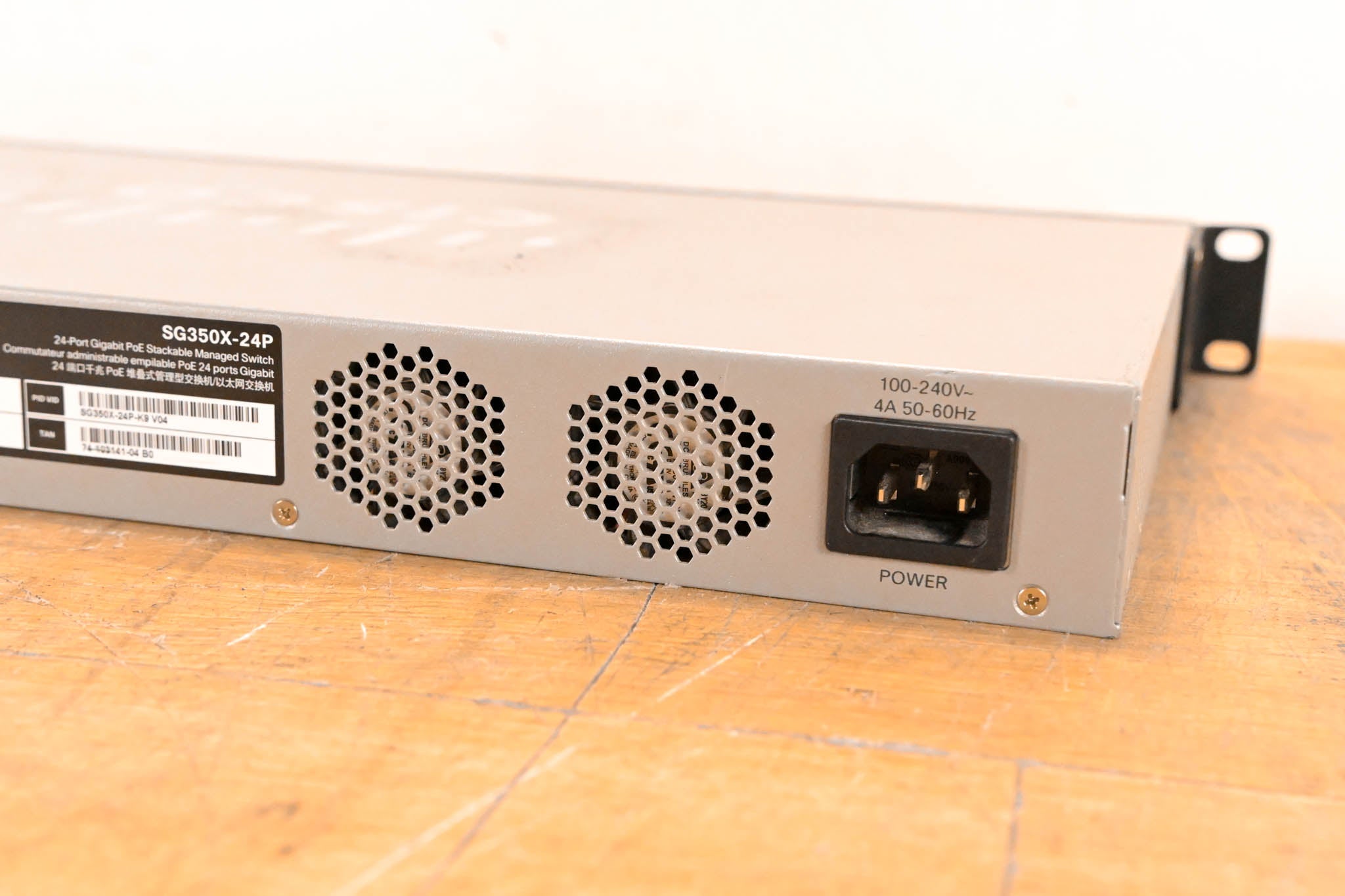 Cisco SG350X-24P 24-Port Gigabit PoE Stackable Managed Switch