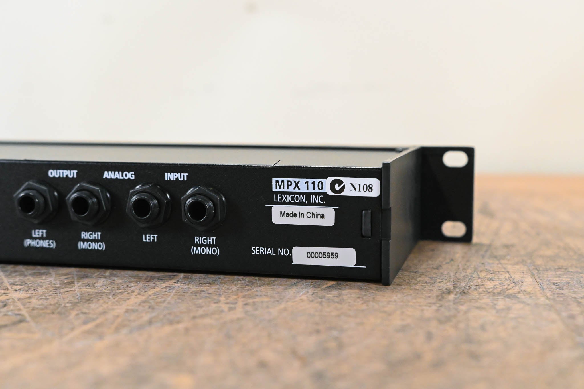 Lexicon MPX110 Dual-Channel Effects Processor (NO POWER SUPPLY)