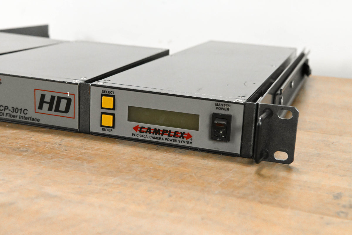 Camplex CP-301C HD/SDI Fiber Camera Multiplexer Rack
