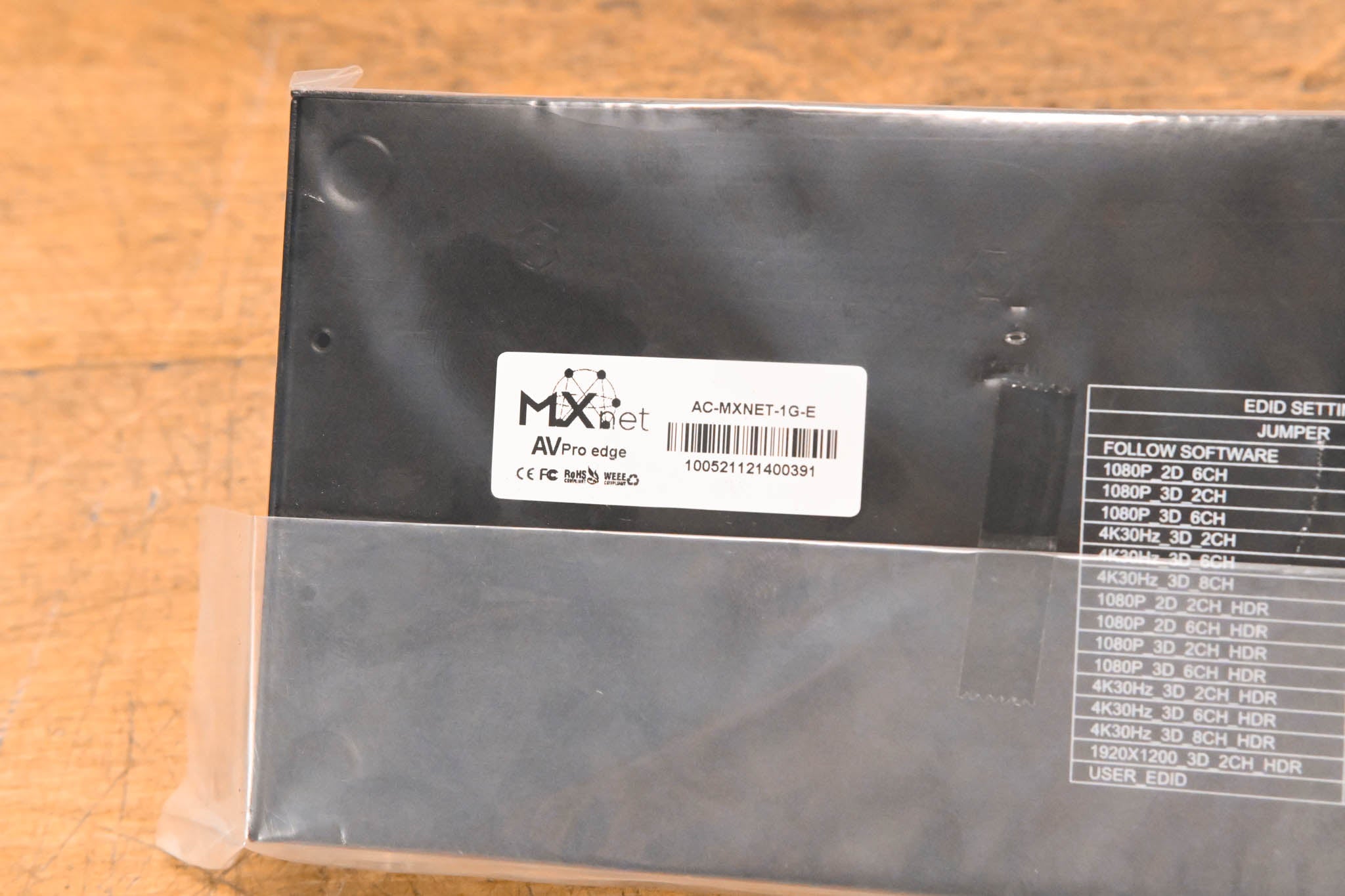 AVPro Edge AC-MXNET-1G-E Encoder/Transmitting IP Device