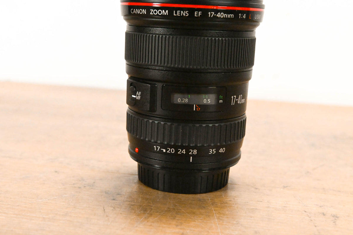 Canon EF 17-40mm f/4L USM Ultra Wide Angle Zoom Lens