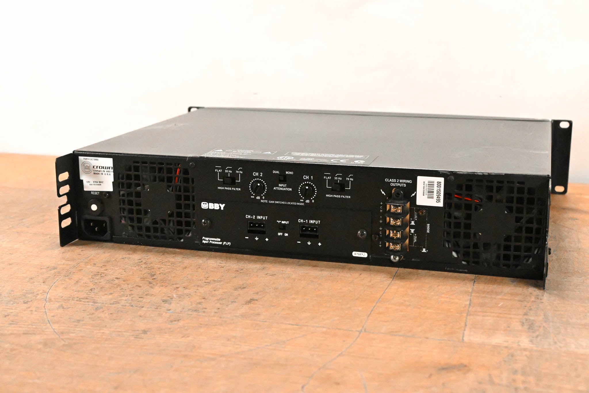Crown CTs 600 Two-Channel 300W Power Amplifier