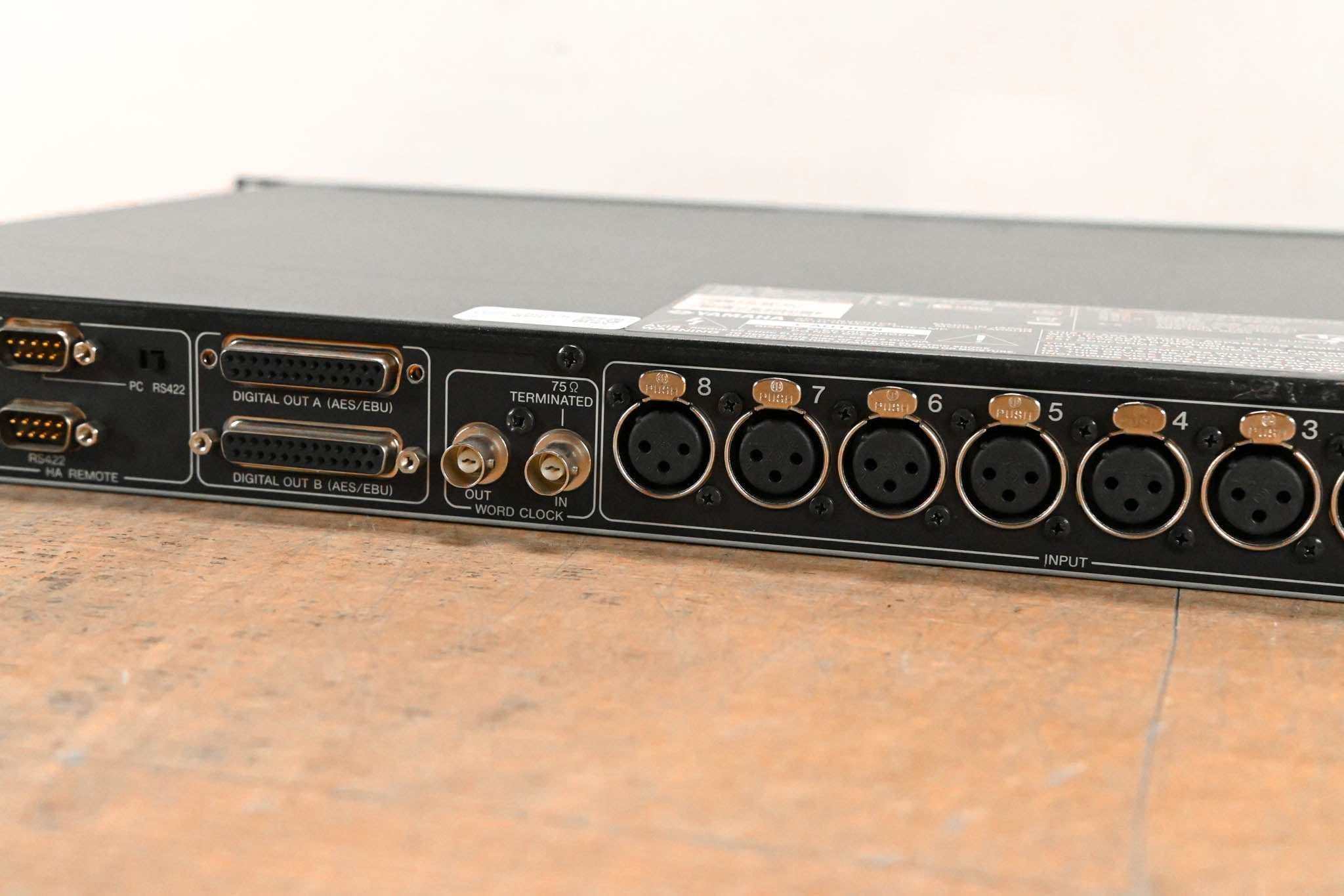 Yamaha AD8HR AD Converter with Remote Preamp