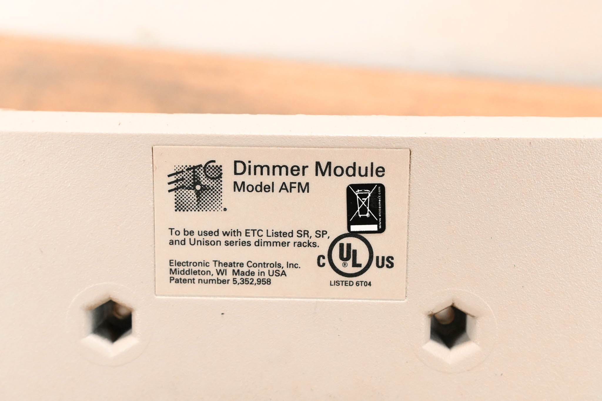 ETC AFM Air Flow Module