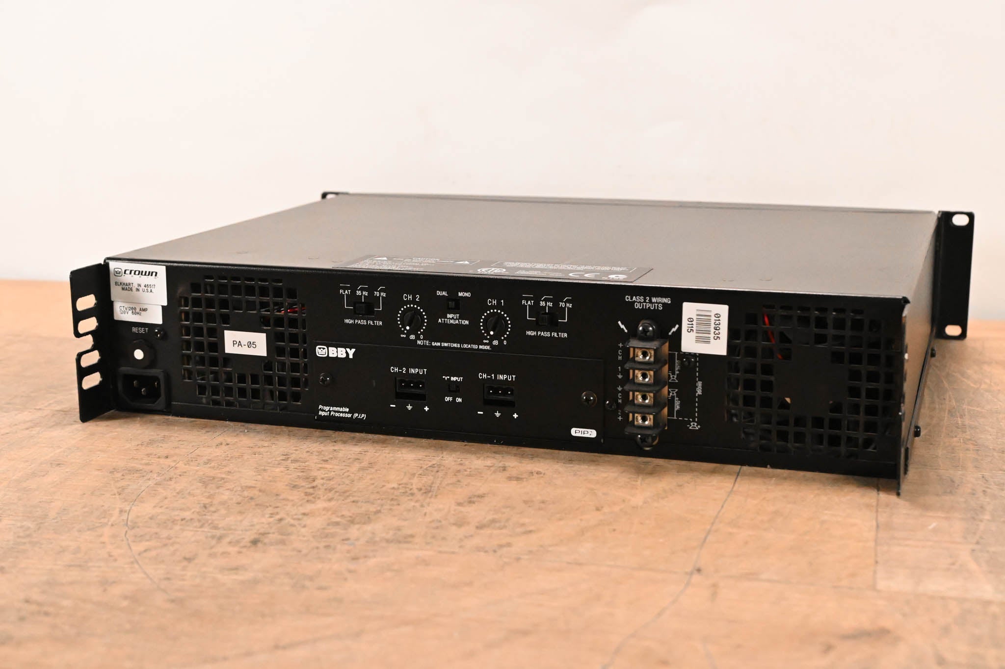 Crown CTs 1200 Two-Channel 600W Power Amplifier