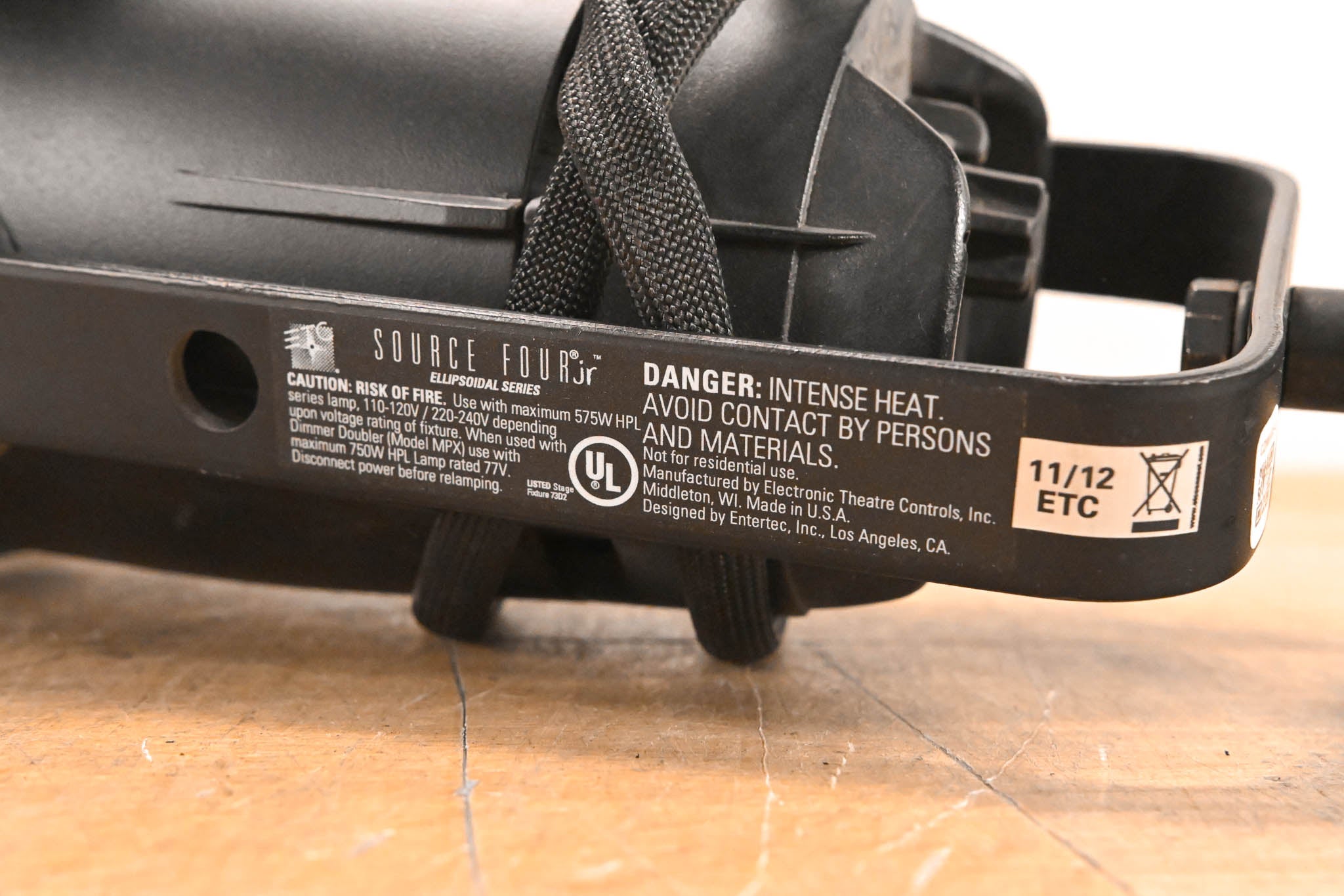 ETC Source Four Jr 26 Degree 575 Ellipsoidal Light