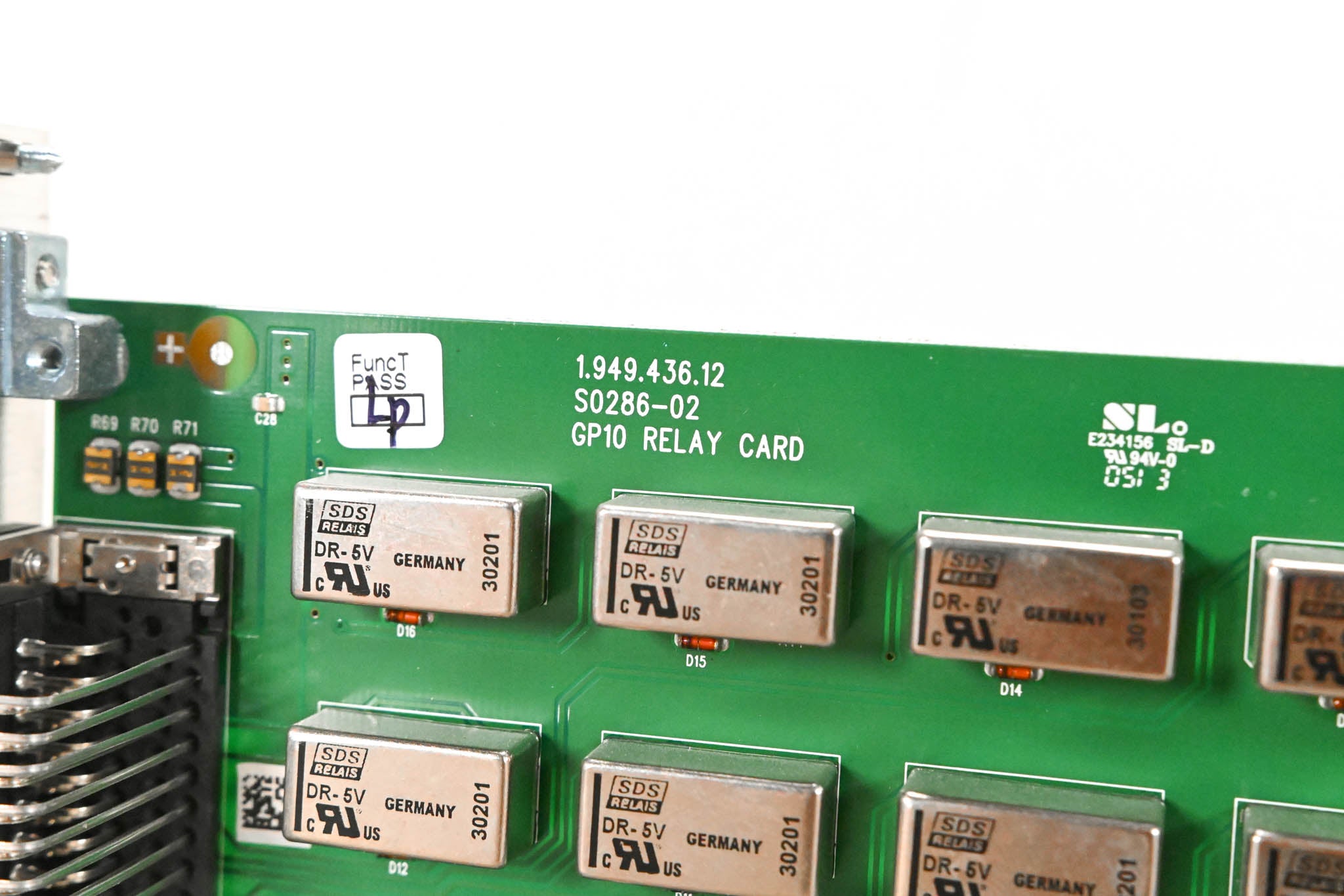 Studer GPIO Card GPIO Card with Relay Outputs