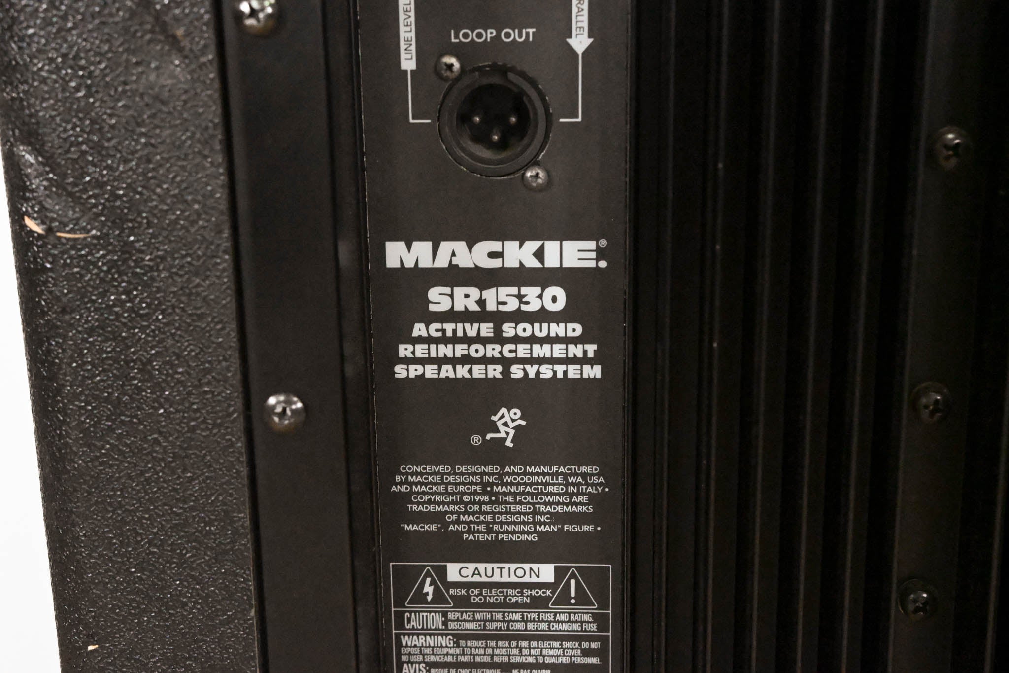 Mackie SR1530 Active 3-Way Sound Reinforcement Speaker (PAIR)