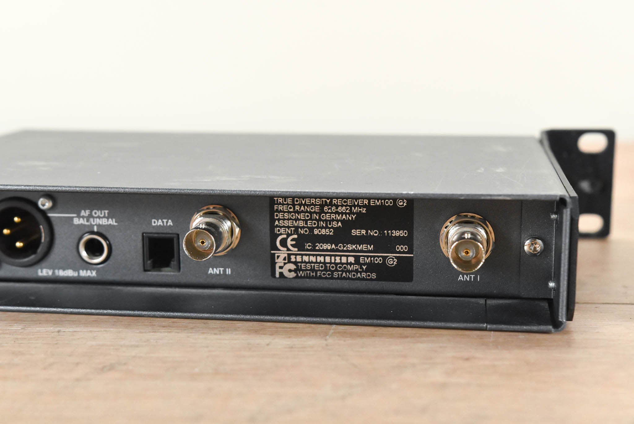Sennheiser ew 100 G2 Beltpack Wireless System 626-662MHz NO
