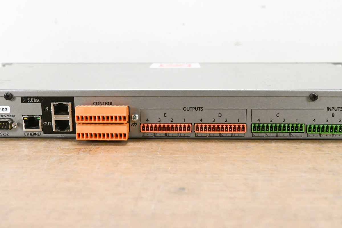 BSS London BLU-100 12x8 Signal Processor with BLU Link