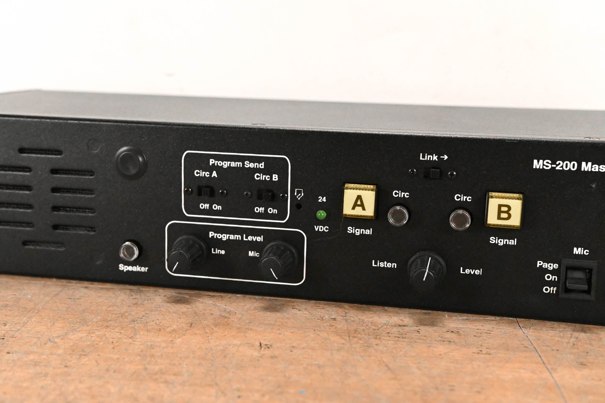 Production Intercom MS-200 2-Channel Master Station (NO POWER SUPPLY)