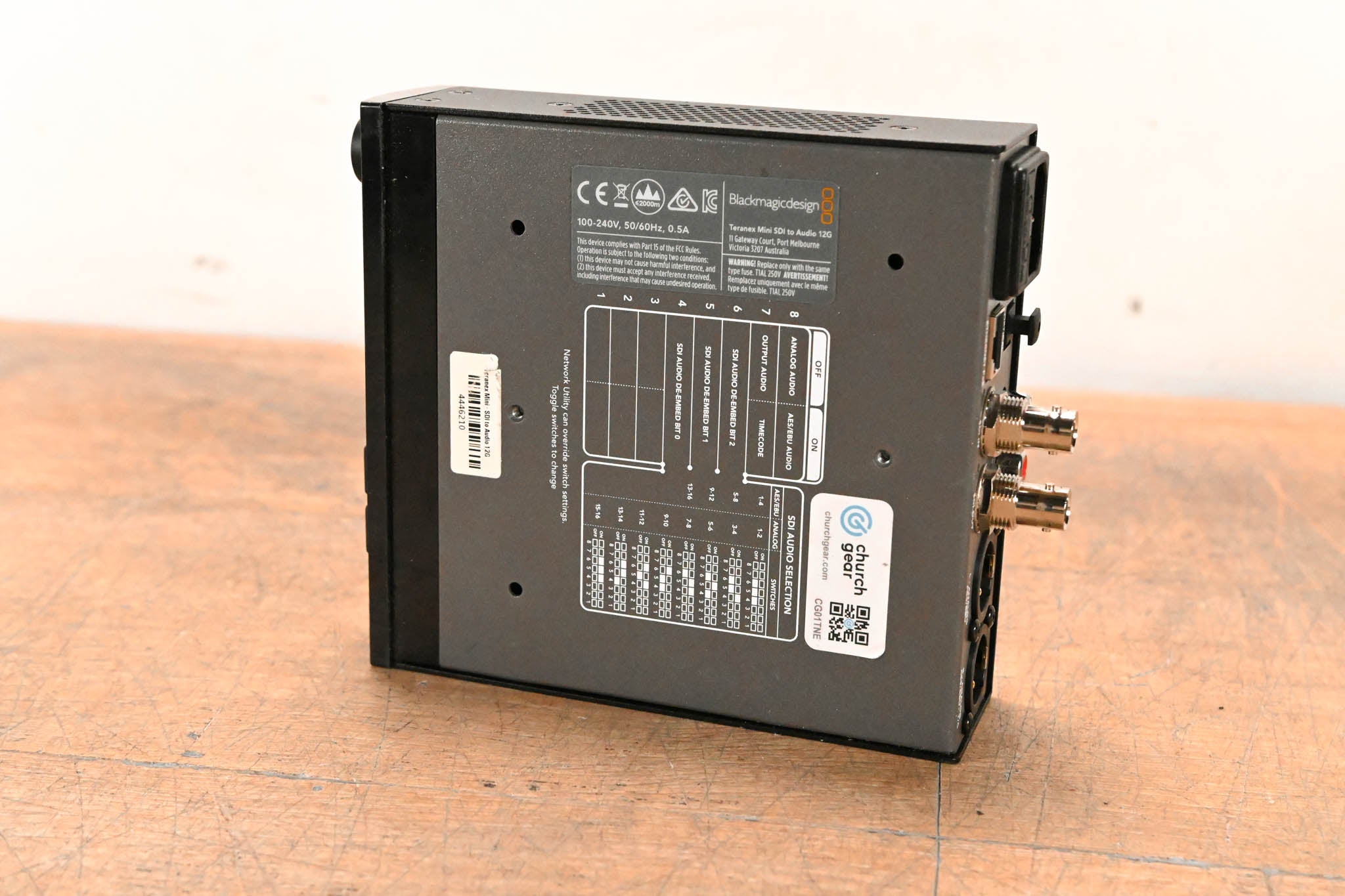 Blackmagic Design Teranex Mini SDI to Audio 12G w/ Smart Panel