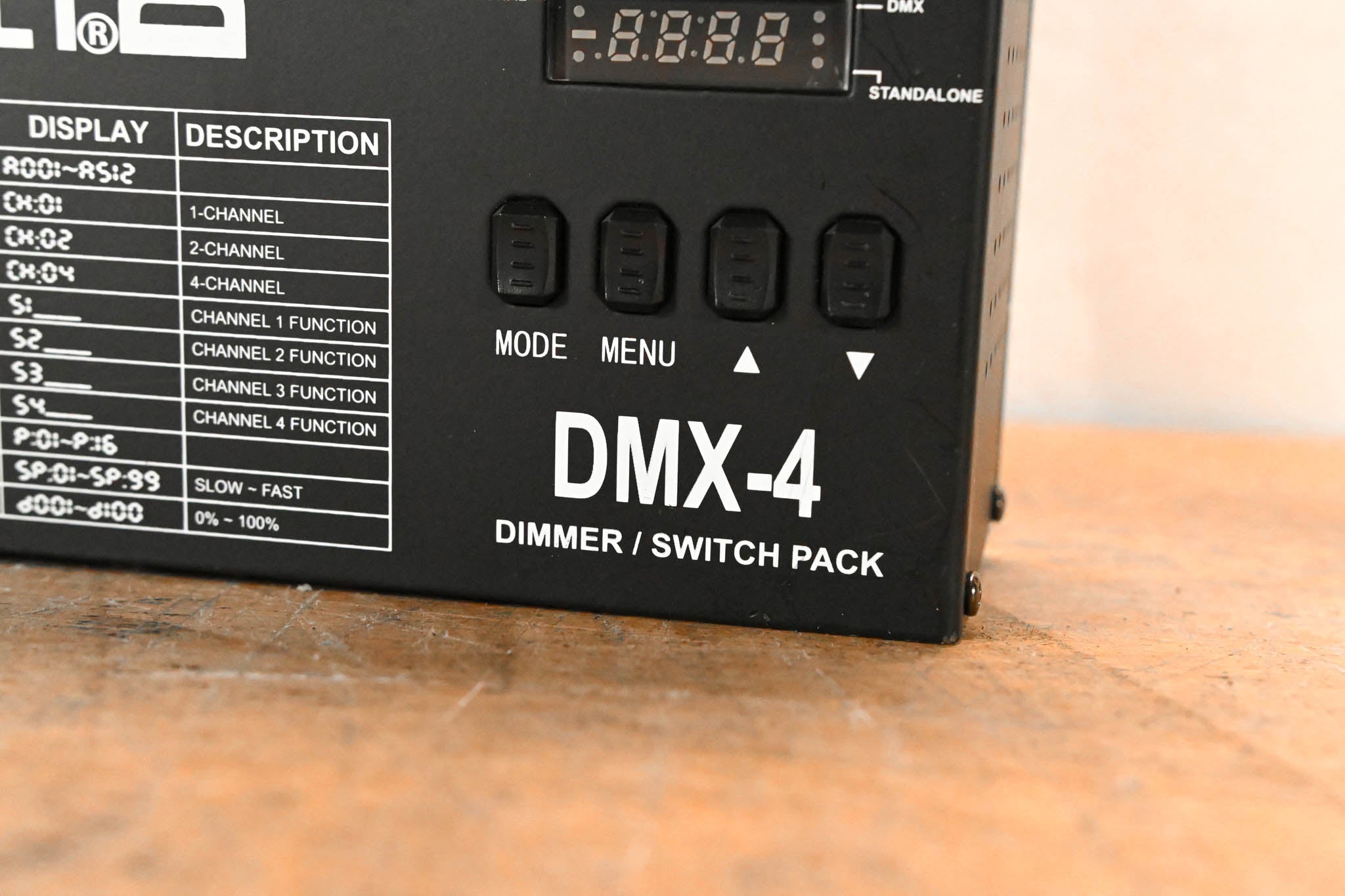 Chauvet DMX-4 4-Channel DMX Dimmer/Relay Pack
